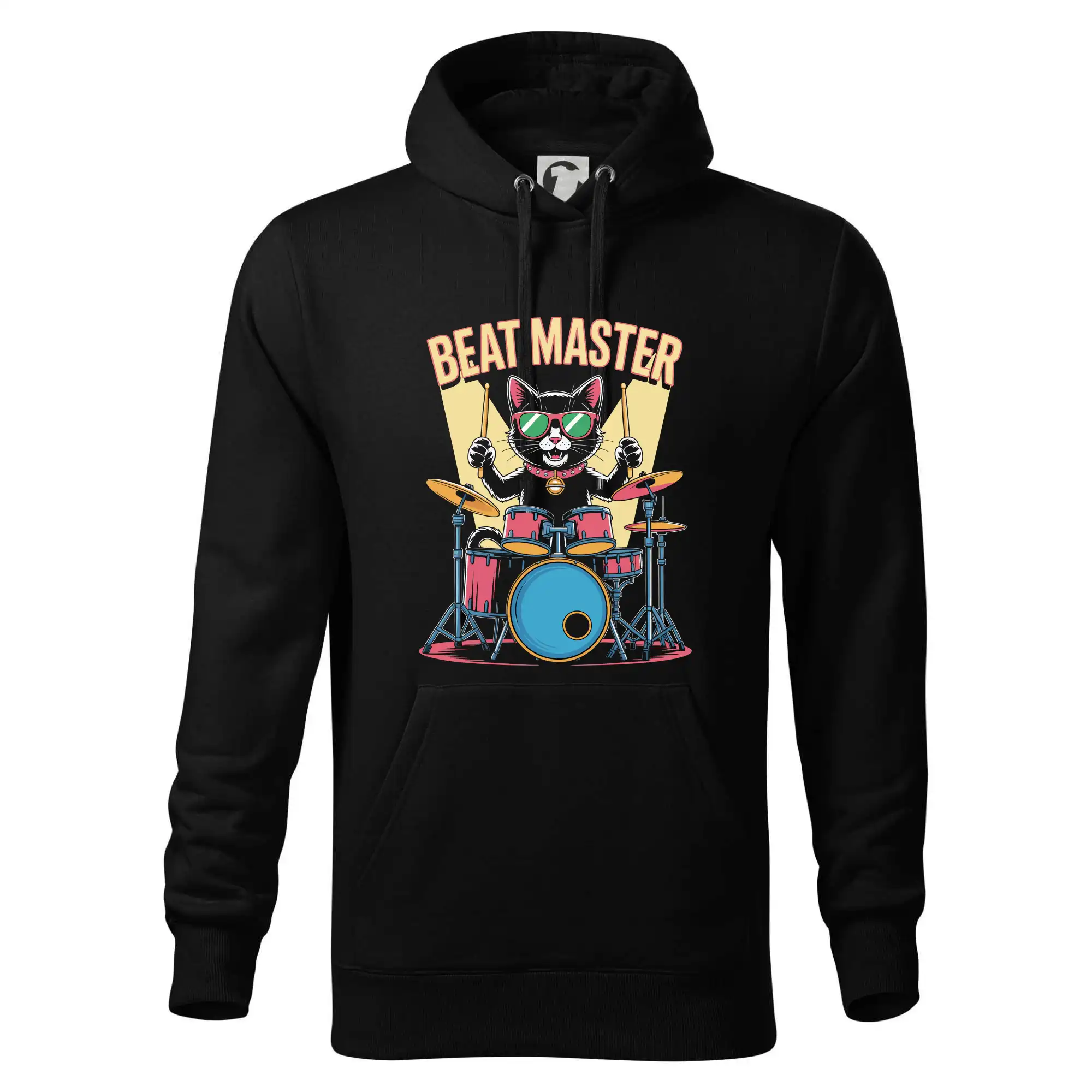 BEAT MASTER CAT - Mikina pánska Cape s kapucňou