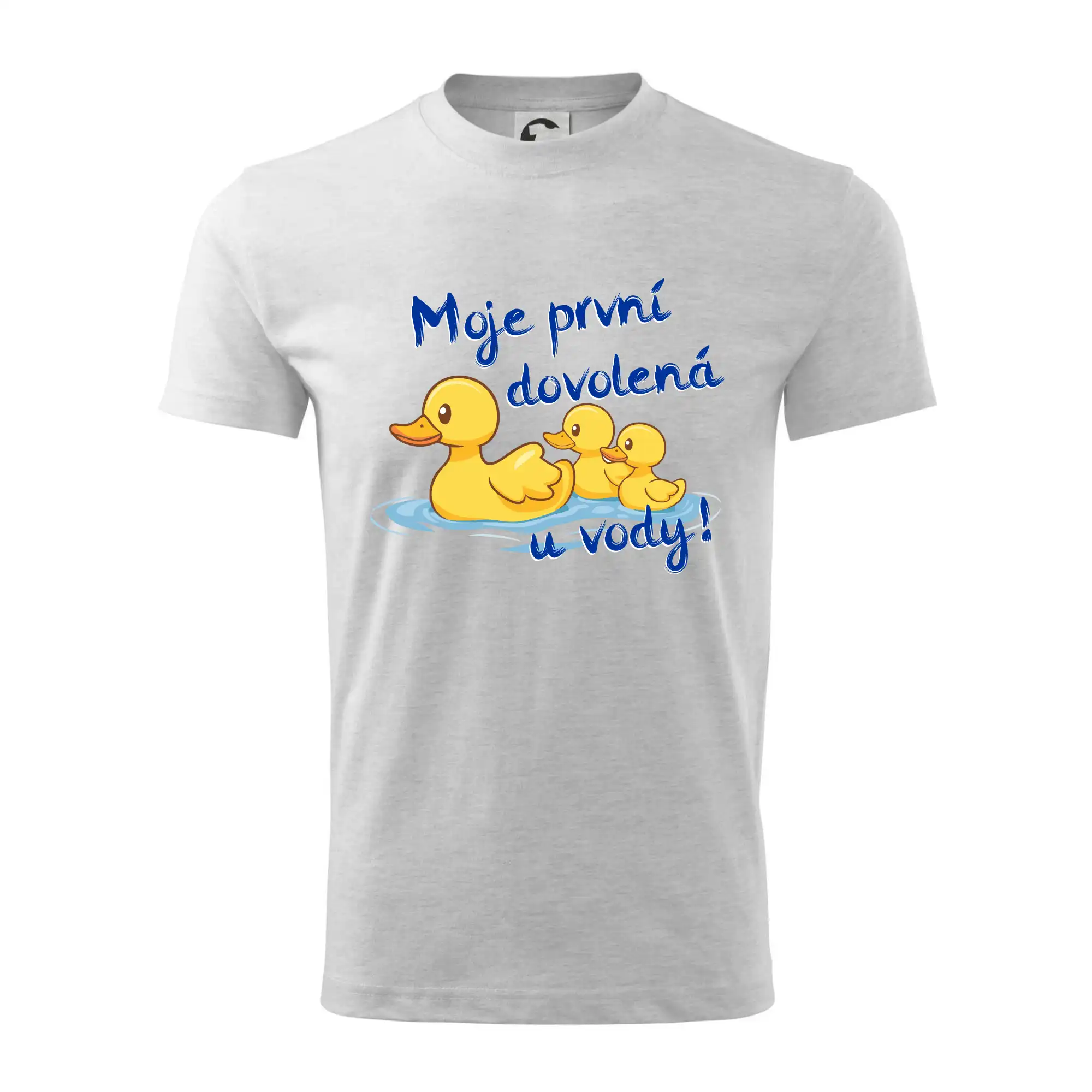 Moje první dovolená u vody - sourozenci - Tričko detské bavlnené