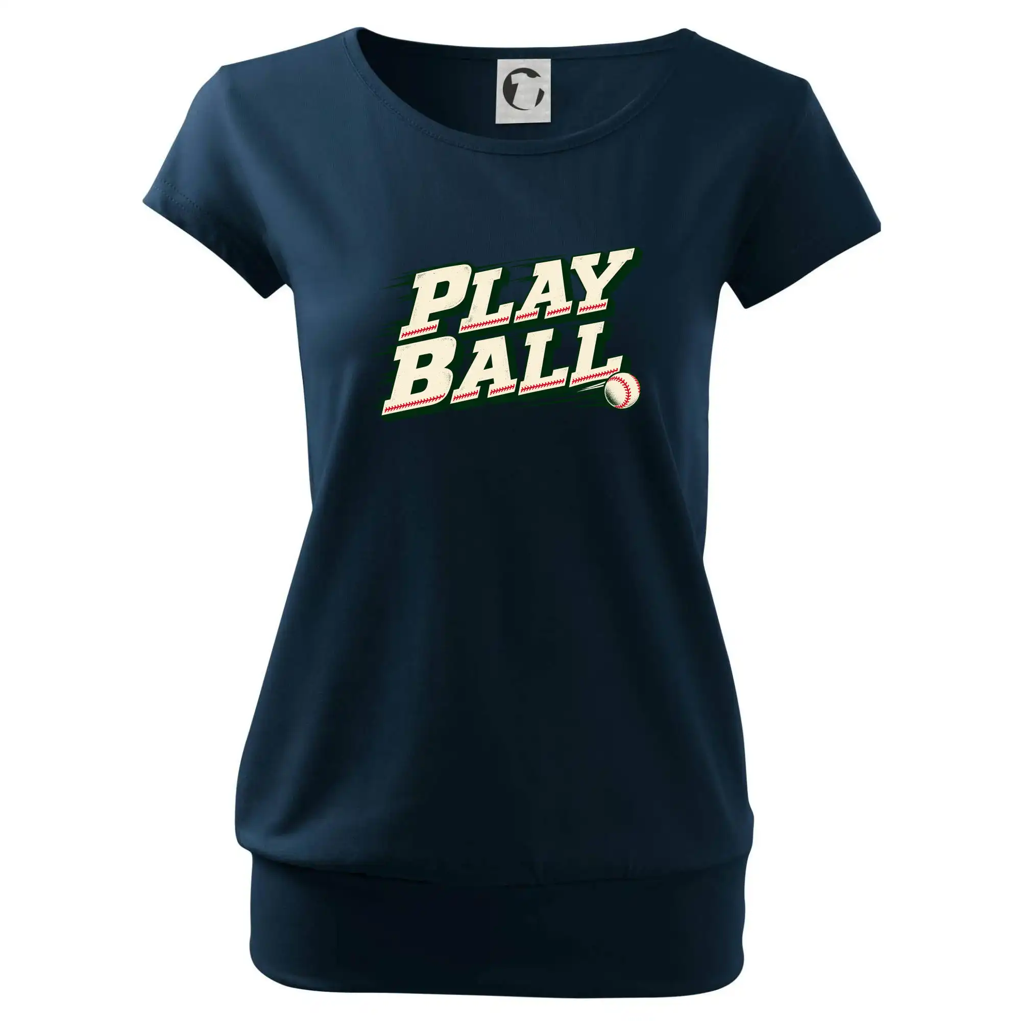 Play ball retro sportovní nápis