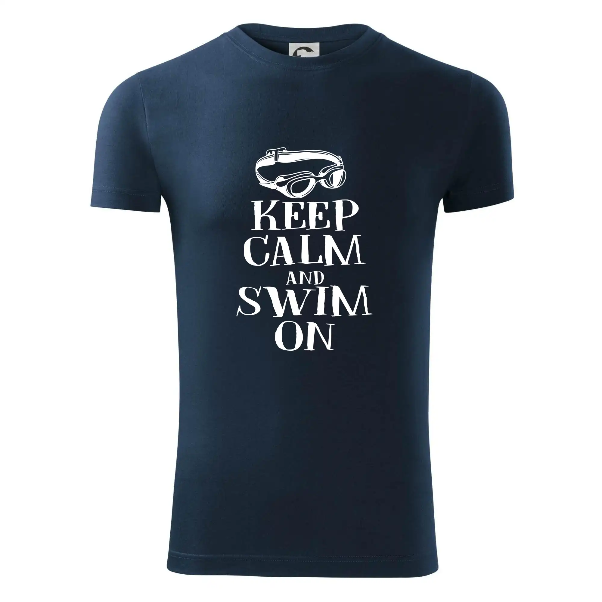 Keep calm and swim on