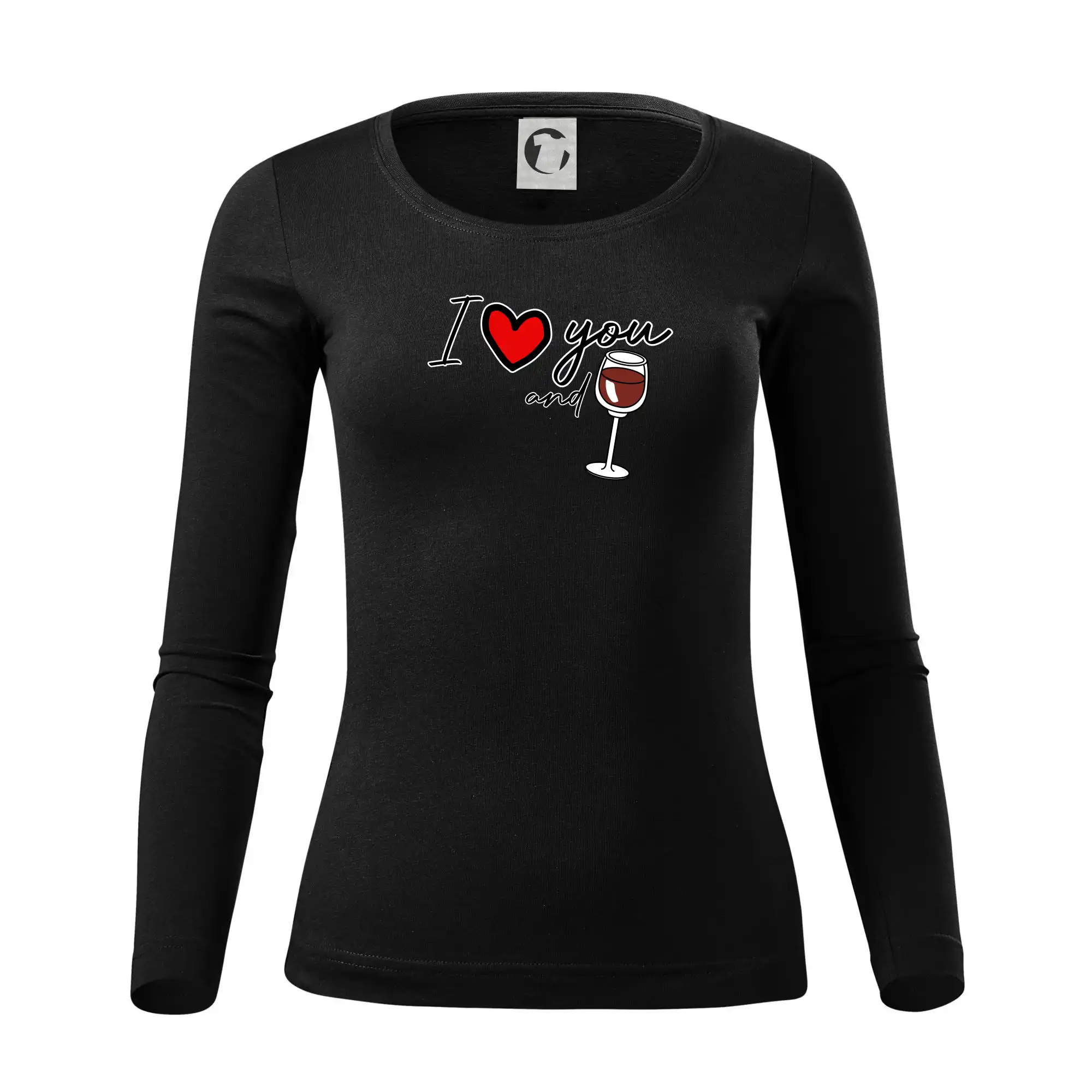 I love you and red wine