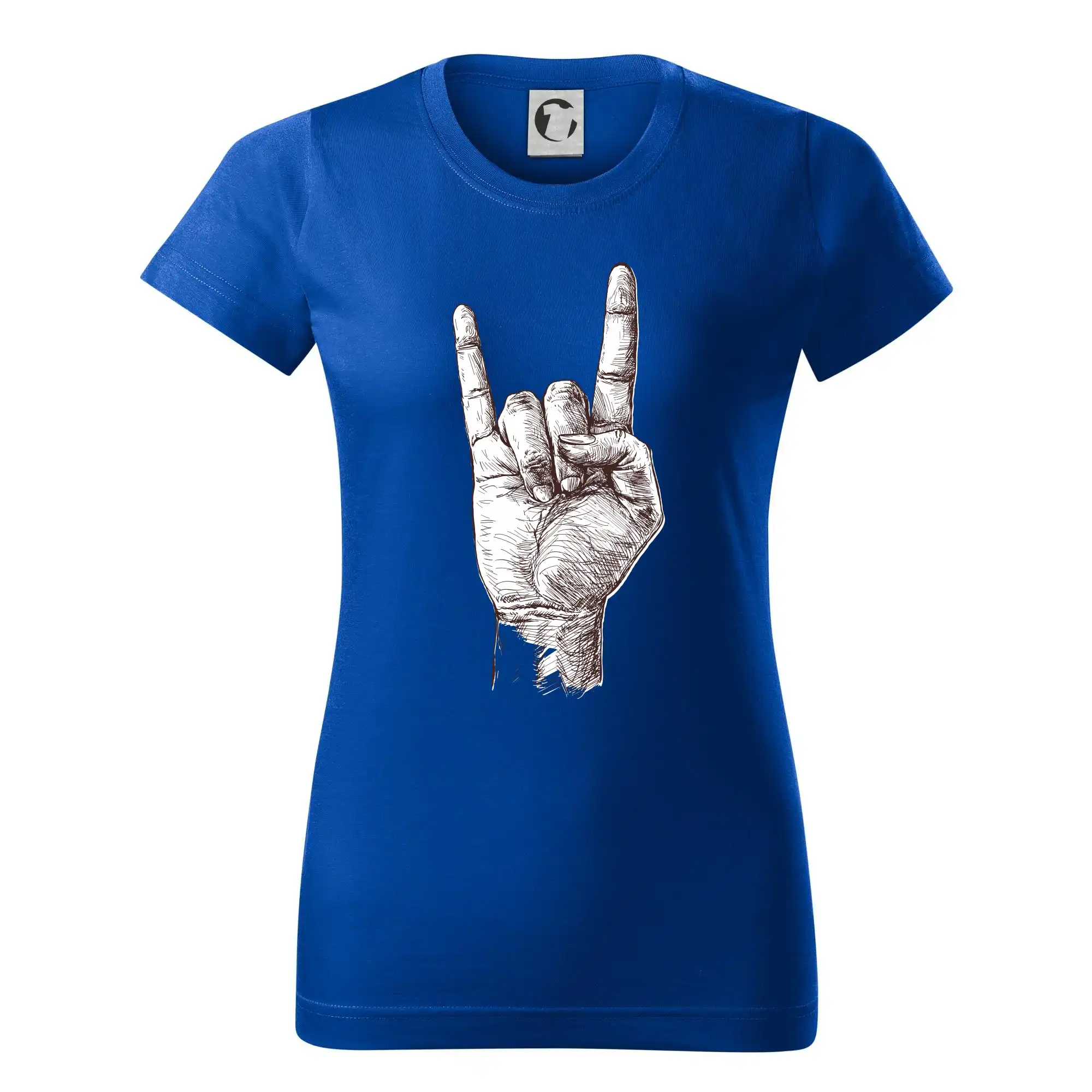 Rocková ruka kreslená