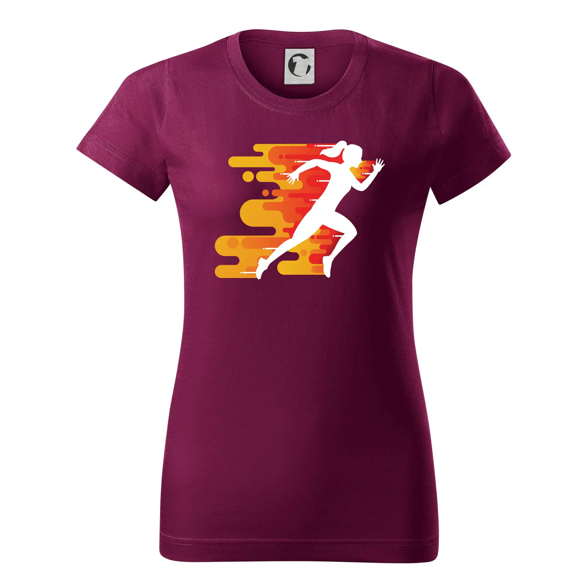 Běhání - oranžová žena