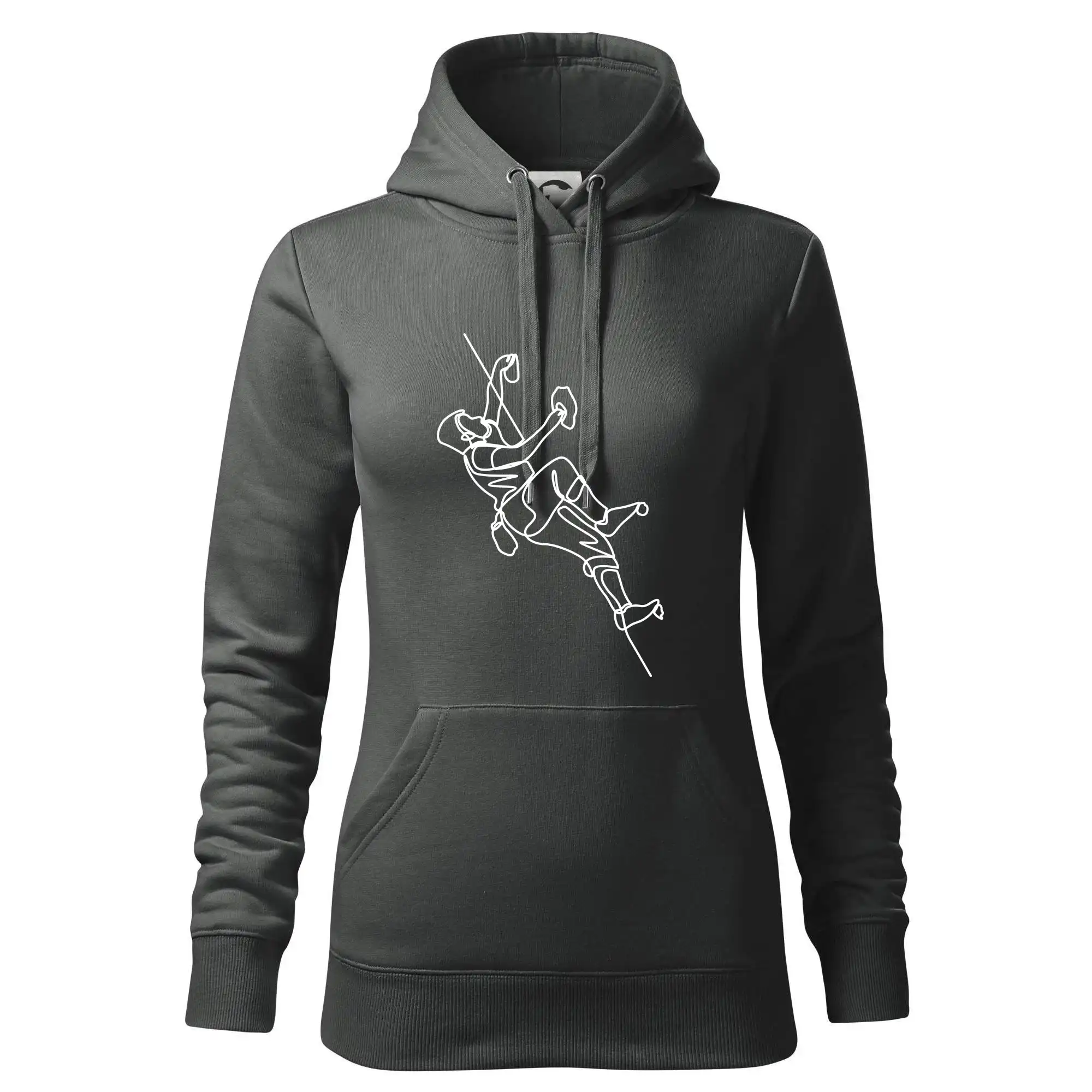 Lezecká stěna jedním tahem