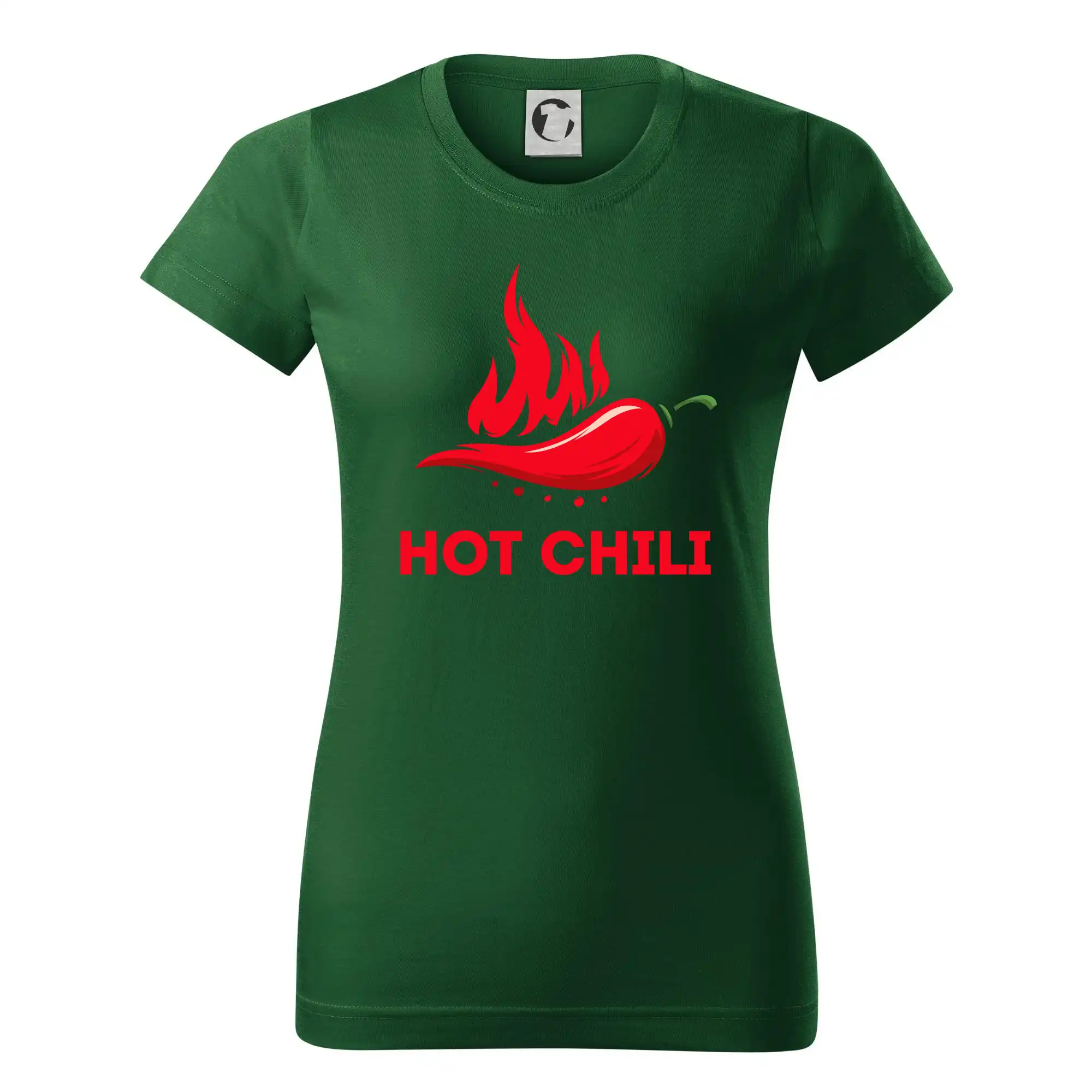 Hot Chili - Dámske tričko basic - ľahko voľnejšie a dlhšie