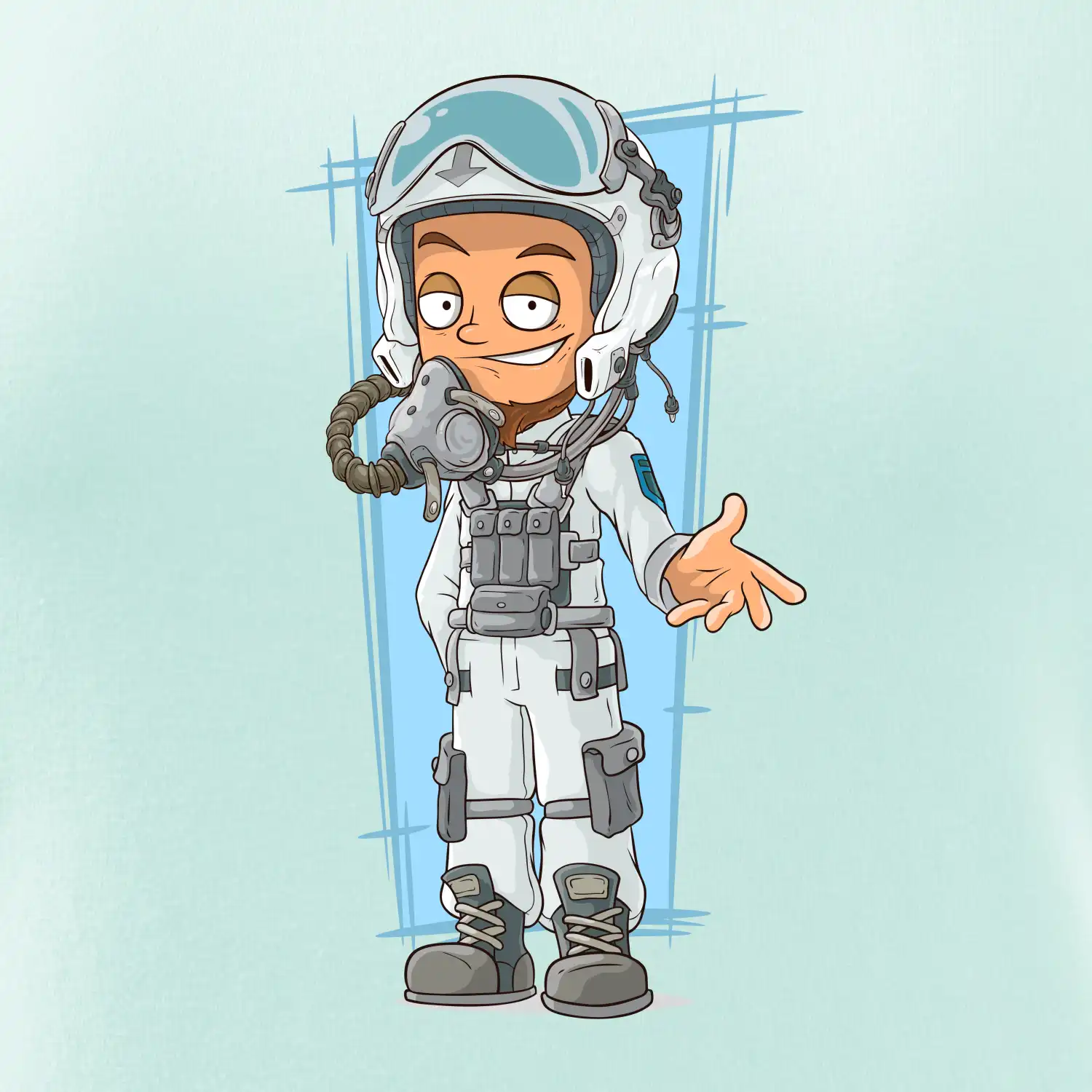 Vesmírný voják oranžový