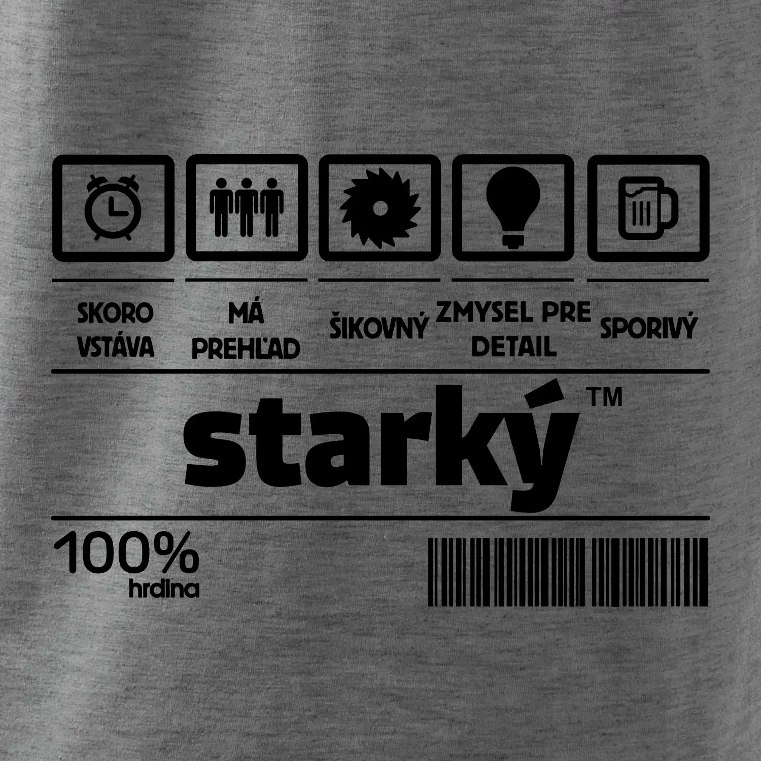 Čiarový kód - starký