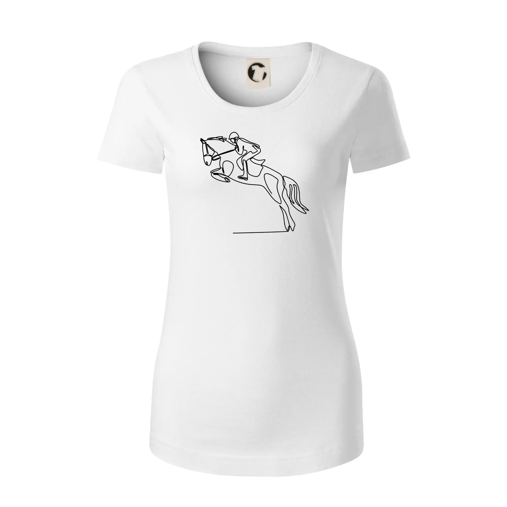 Jízda na koni jedním tahem