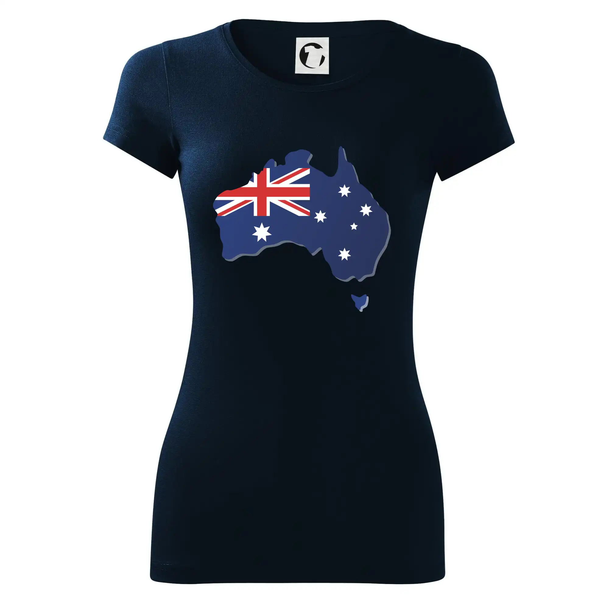 Austrálie - vlajka mapa