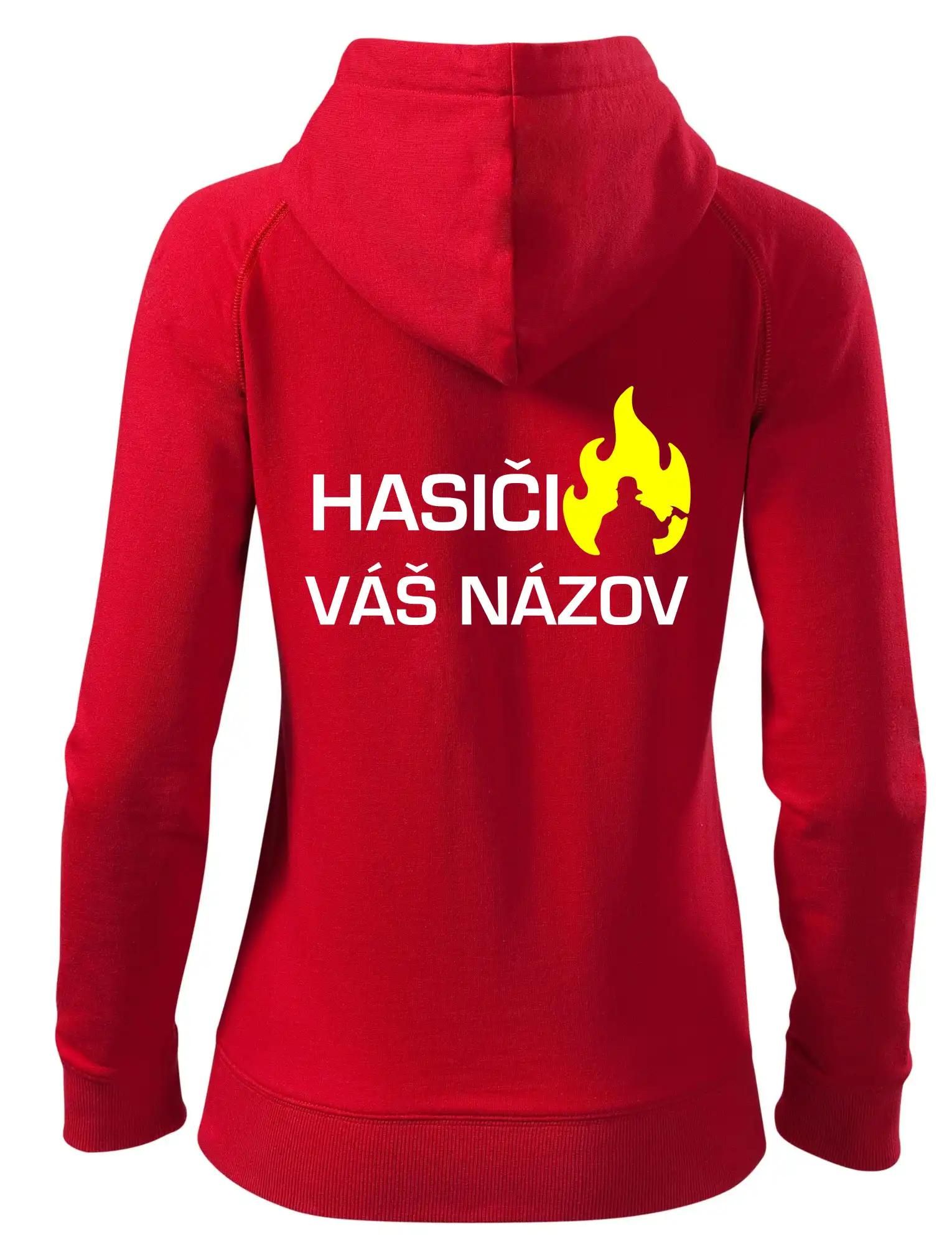 Hasiči - Váš názov - FLUO + Reflexná potlač