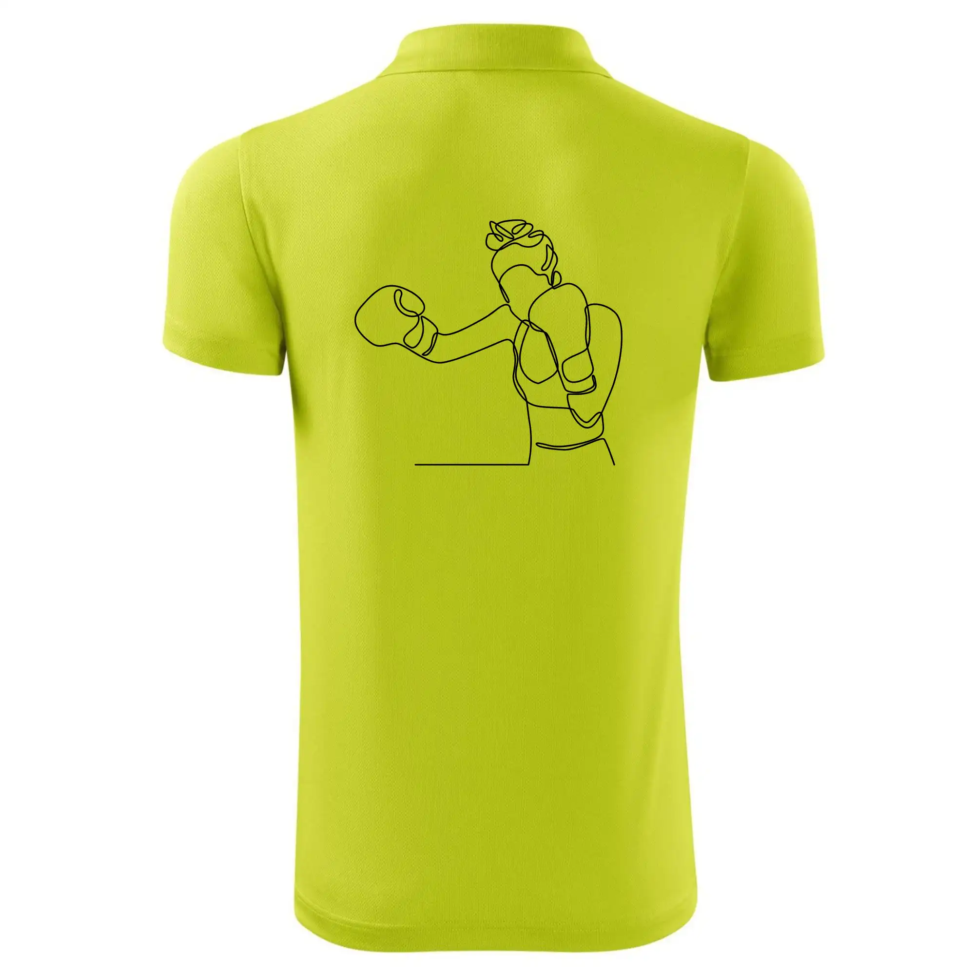 Žena boxerka jedním tahem