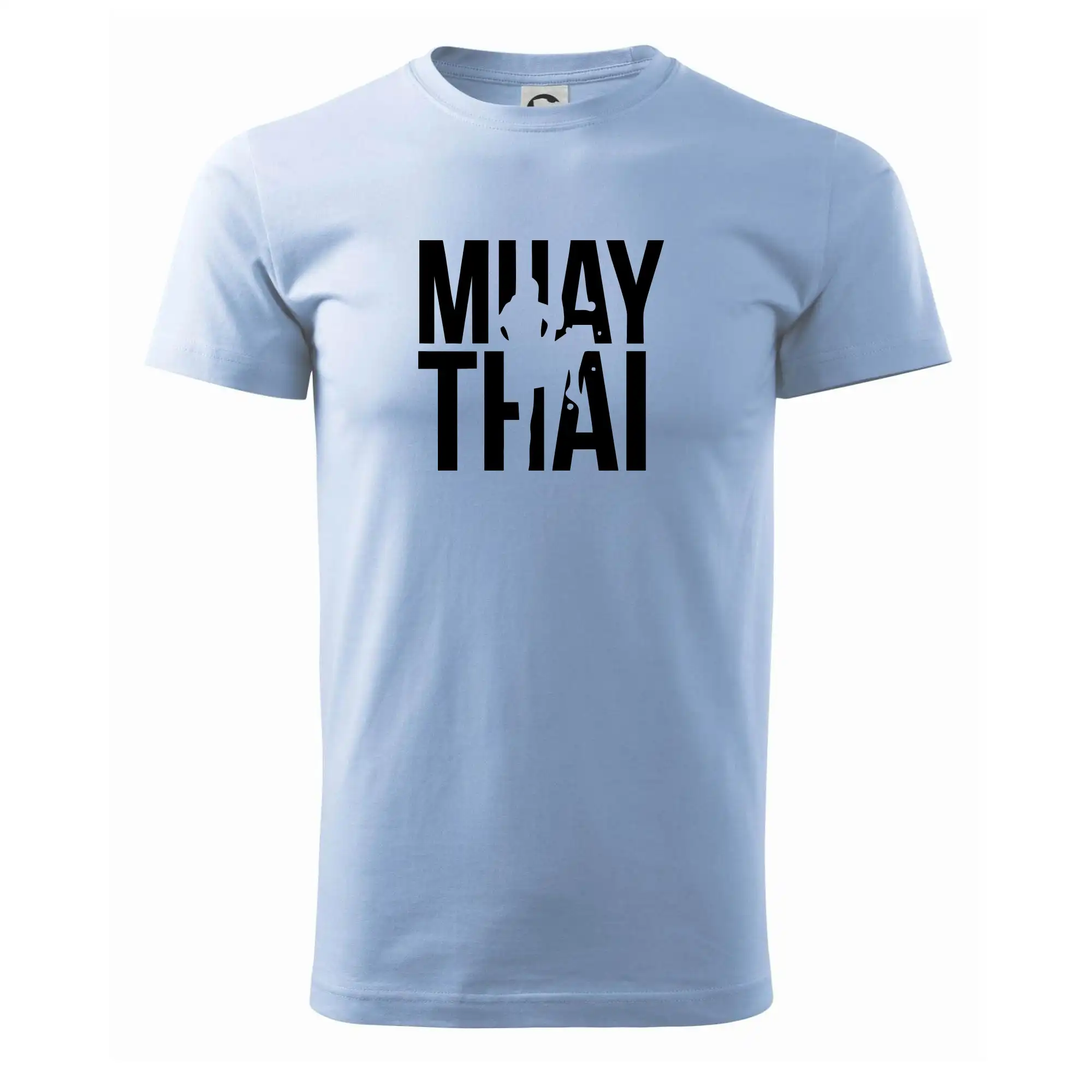 Tričká na box - Nápis Muay Thai - Pánske tričko nižšej gramáže