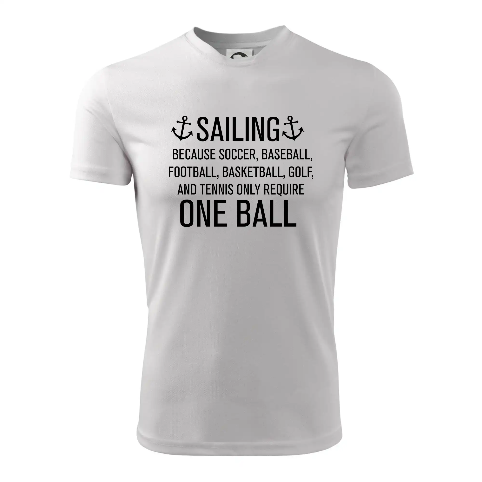 Vodácke tričká - Sailing beacause one ball - Detské tričko športové