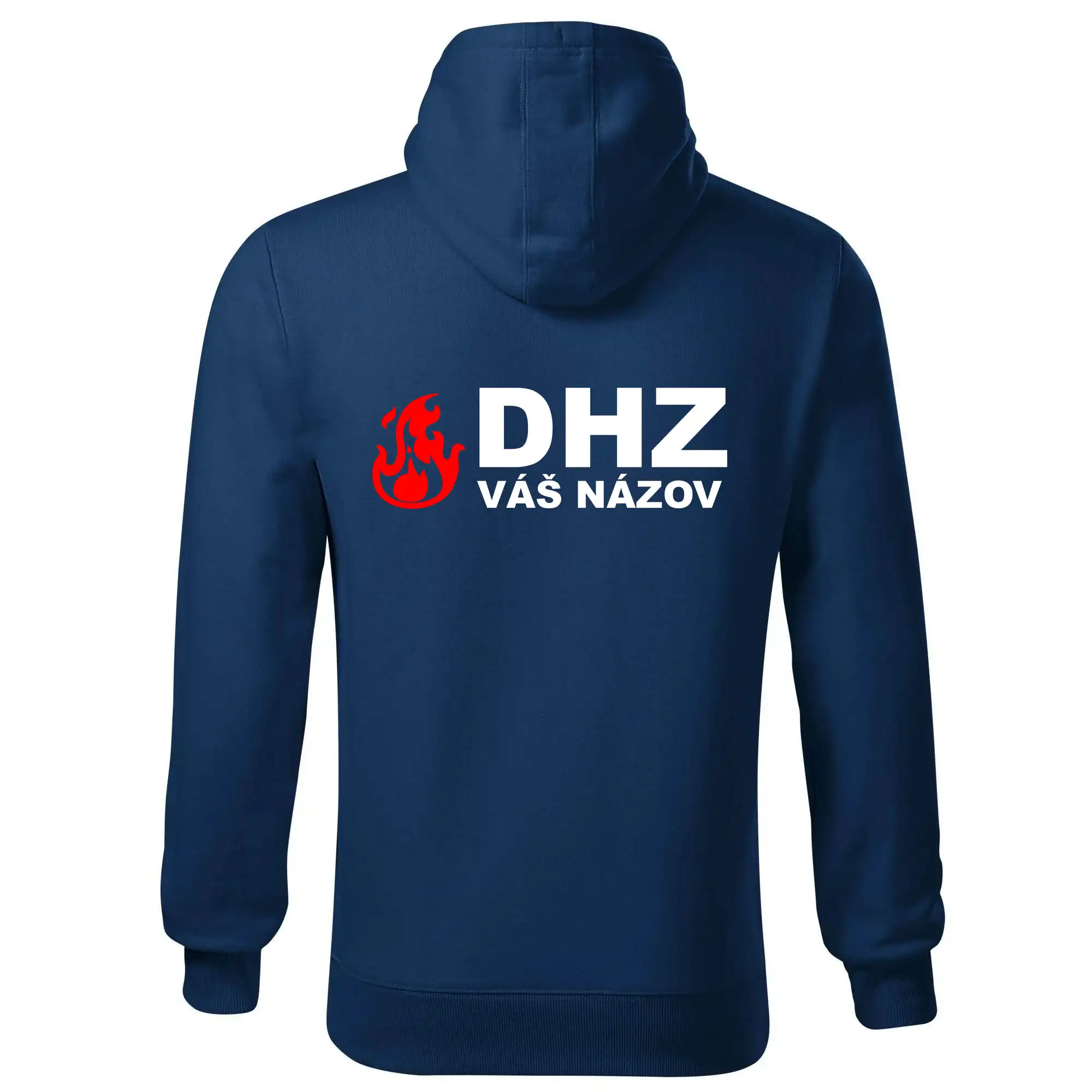 DHZ (oheň, firesport, názov sboru - vlastný nápis)