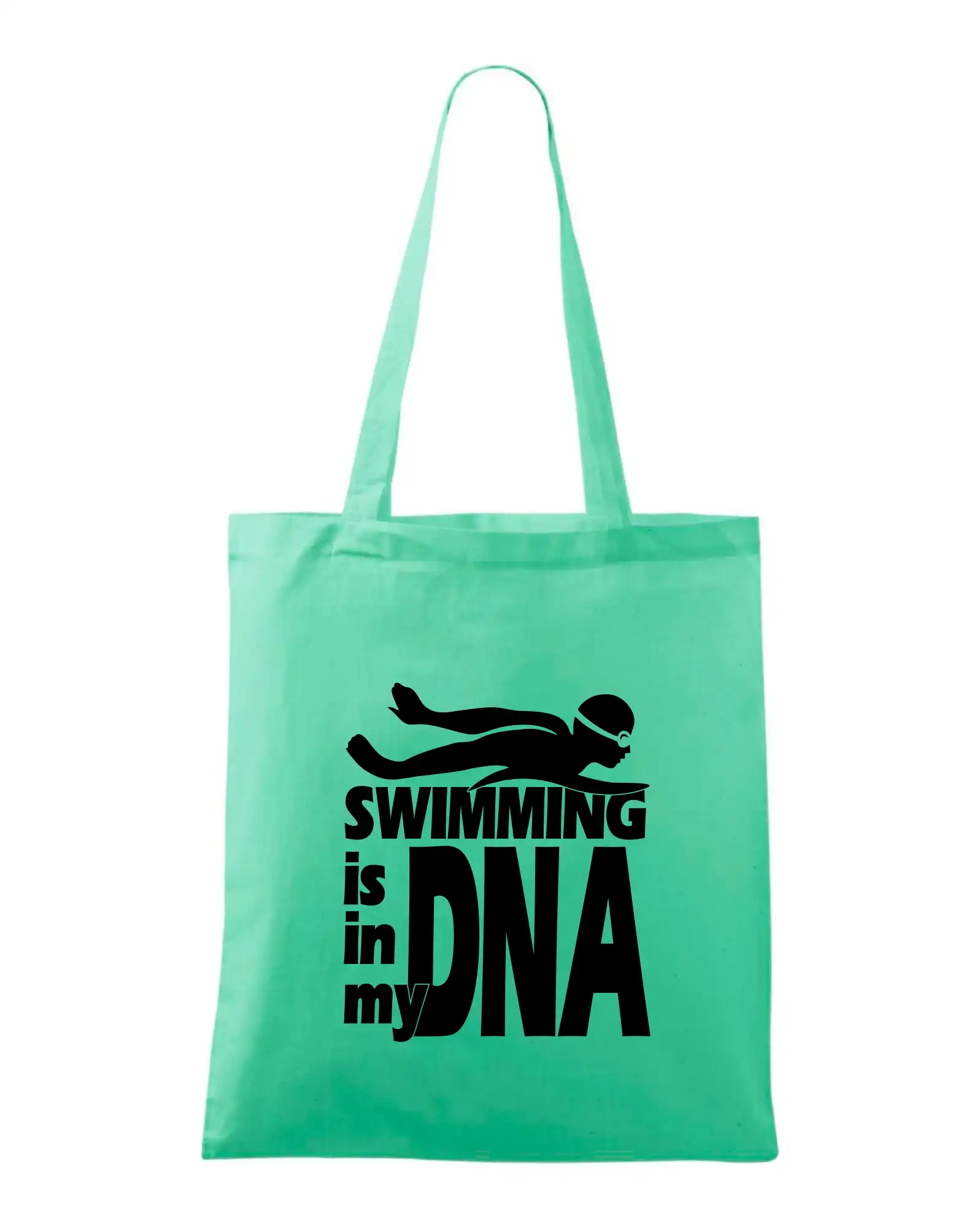 Ostatné športy - Swimming is in my DNA - Taška bavlnená