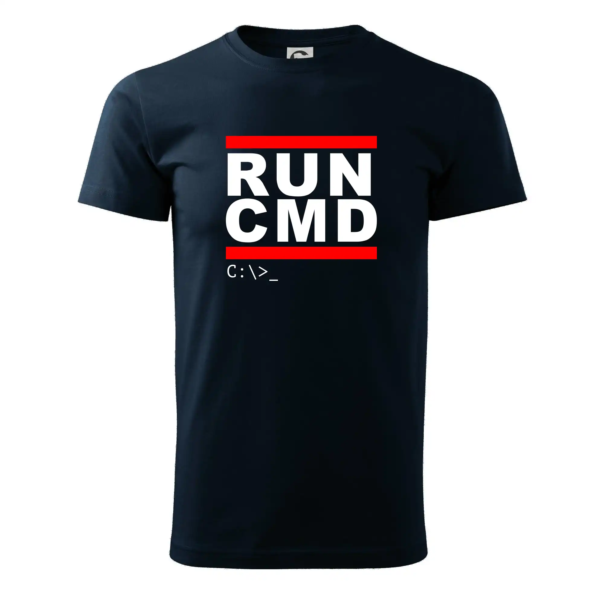 Tričká pre ajťákov - Run CMD - Klasické pánske tričko vyššej gramáže