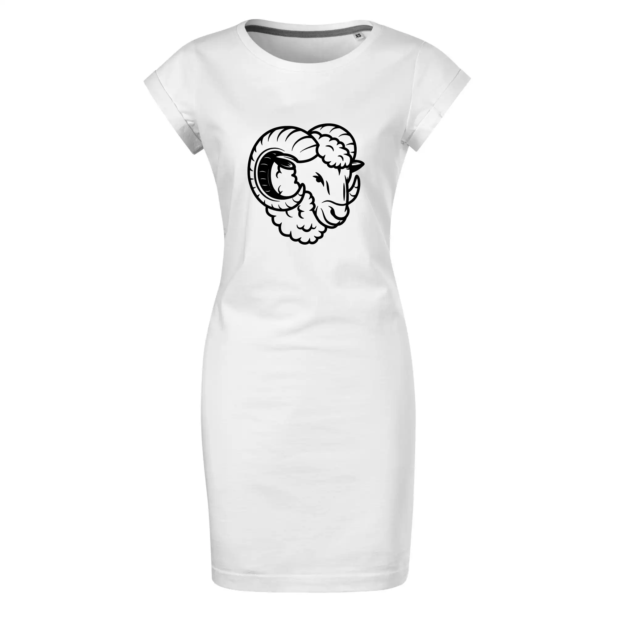 Bílá Hlava berana obrys