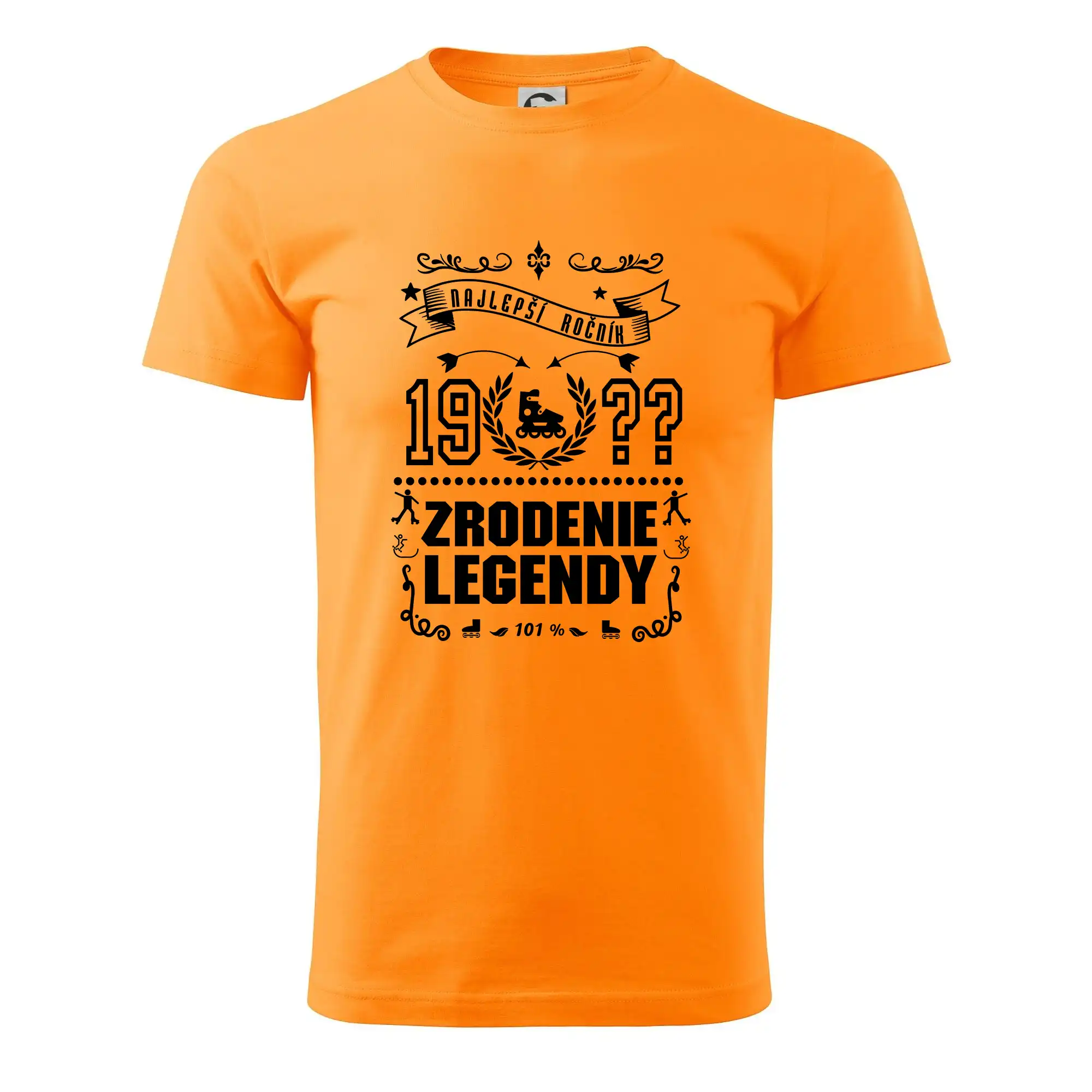 Trička Zrodenie legendy - Zrodenie legendy pre korčuliarov - Pánske tričko nižšej gramáže