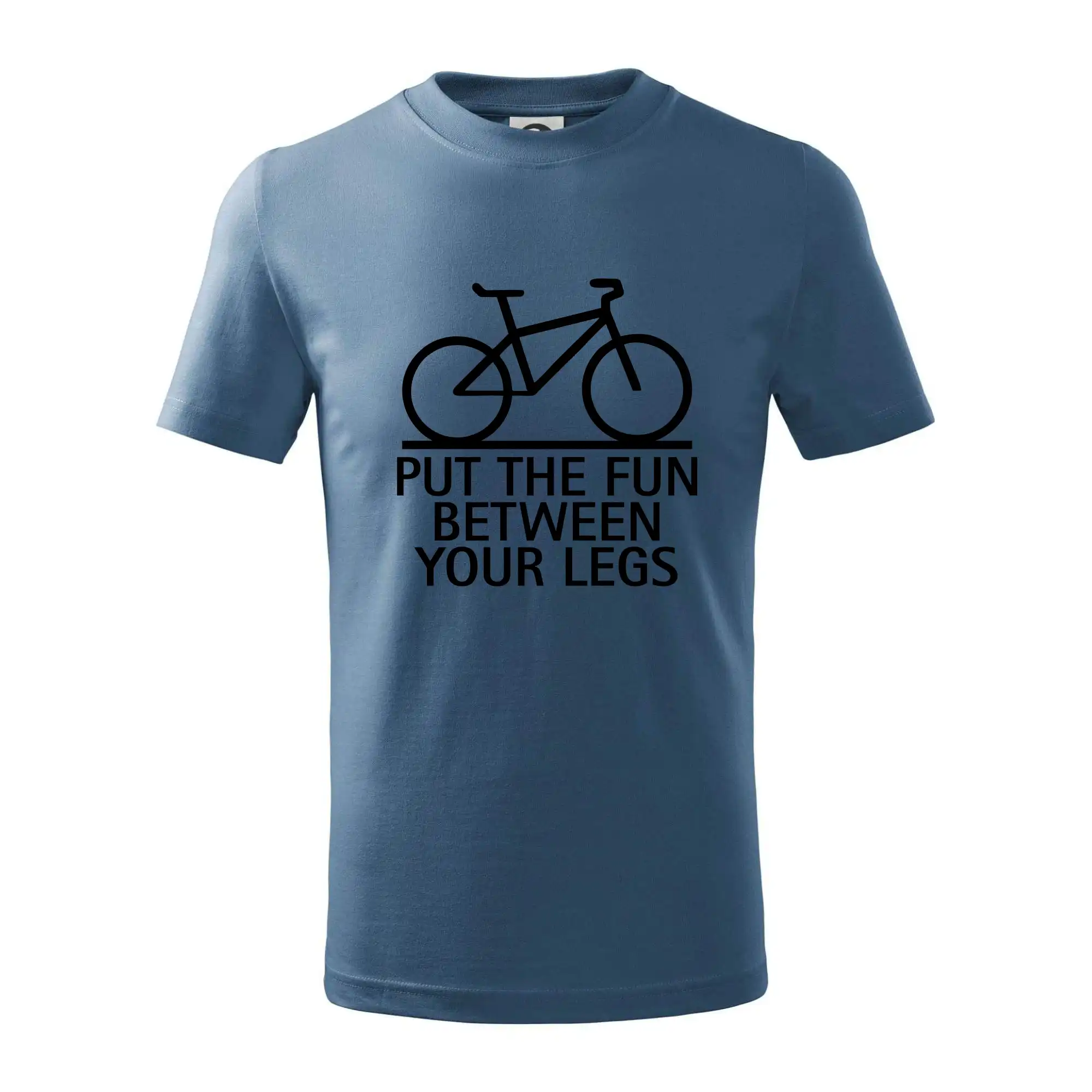 Tričko ako darček pre cyklistu - Put the fun between your legs - Tričko detské bavlnené