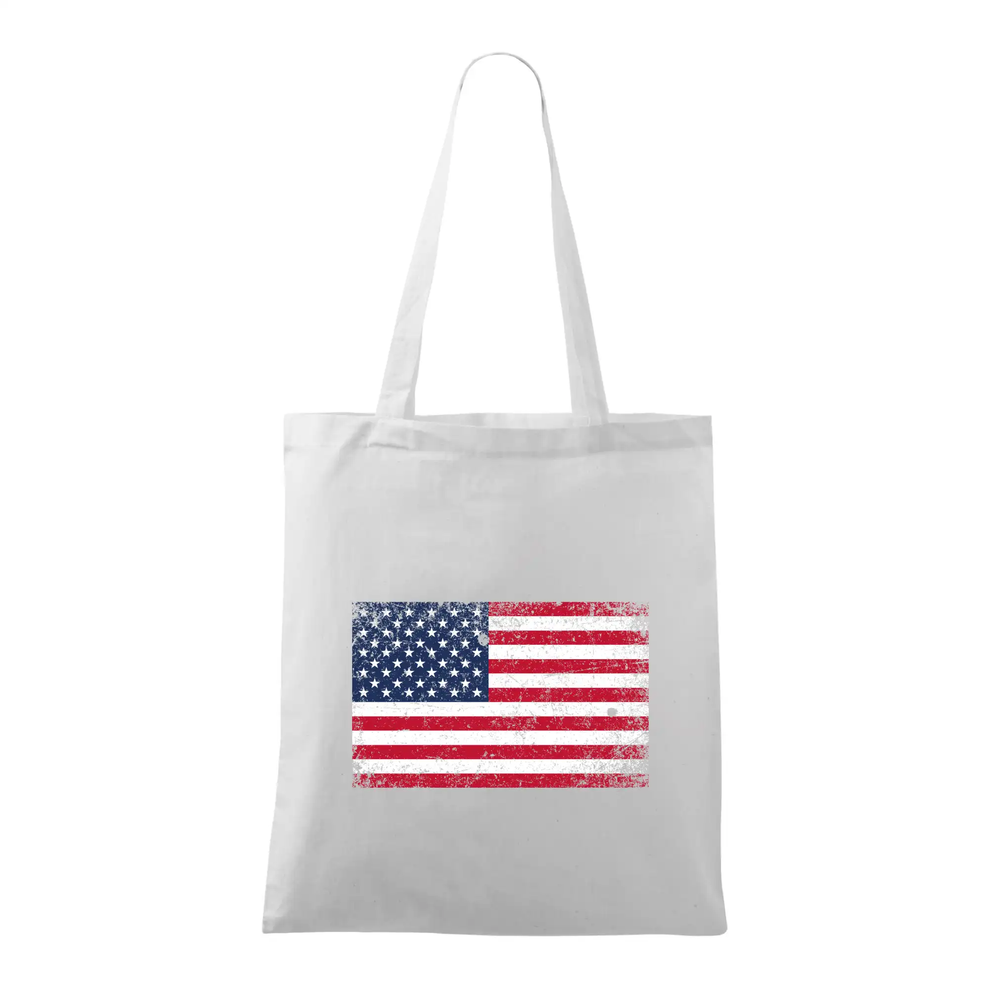 Tričká USA - USA vlajka - Taška bavlnená