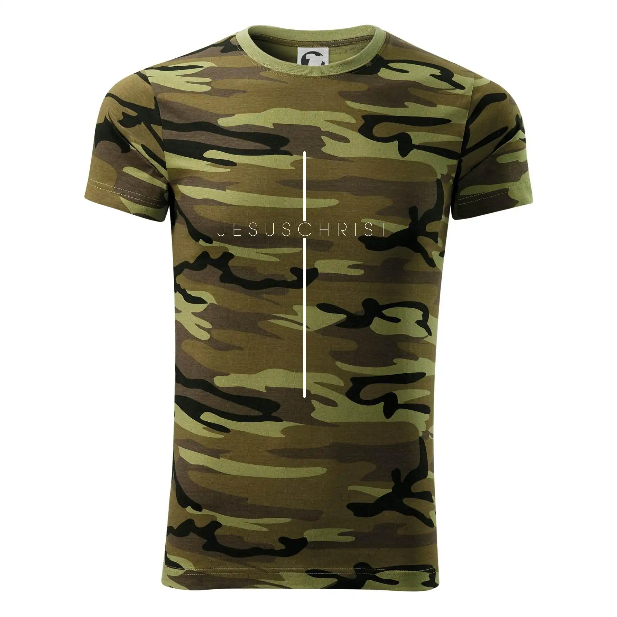 JesusChrist nápis v kríži - Army CAMOUFLAGE