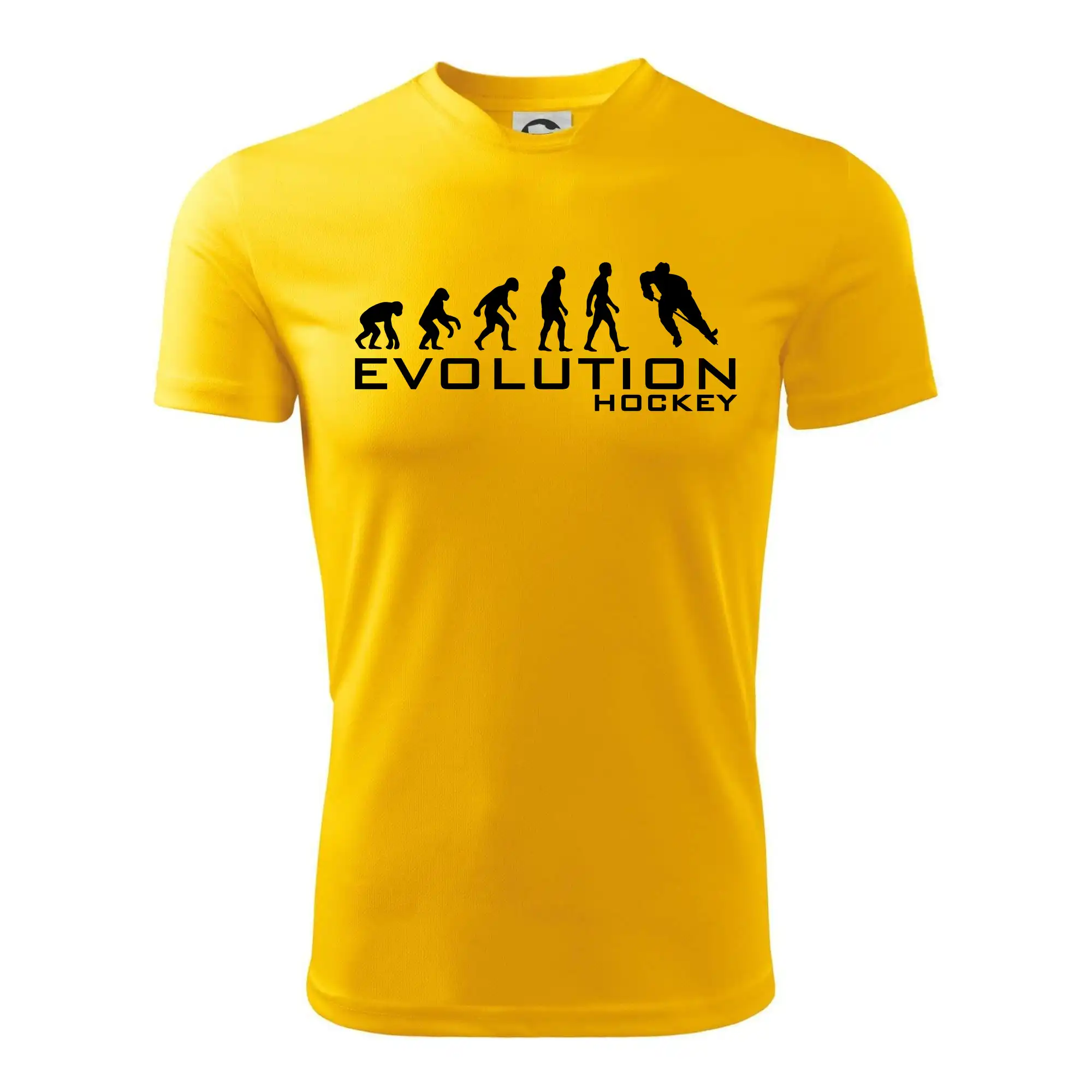 Tričká s potlačou evolúcia - Evolúcia Hockey - hráč - Detské tričko športové
