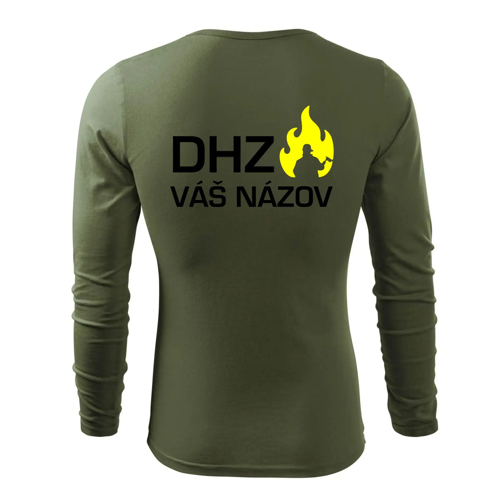 DHZ - Váš názov - FLUO + Reflexná potlač