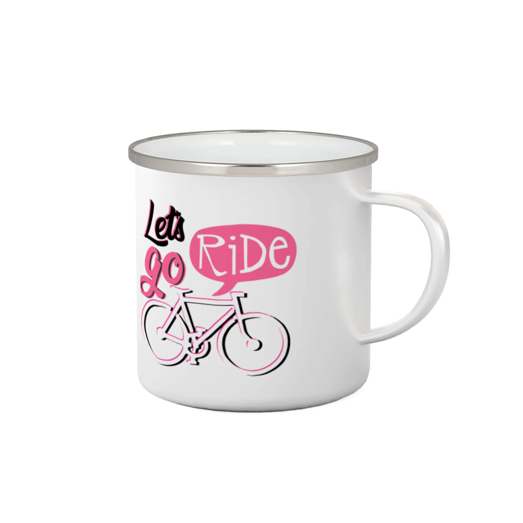 Tričko ako darček pre cyklistu - Lets go ride - Plecháčik