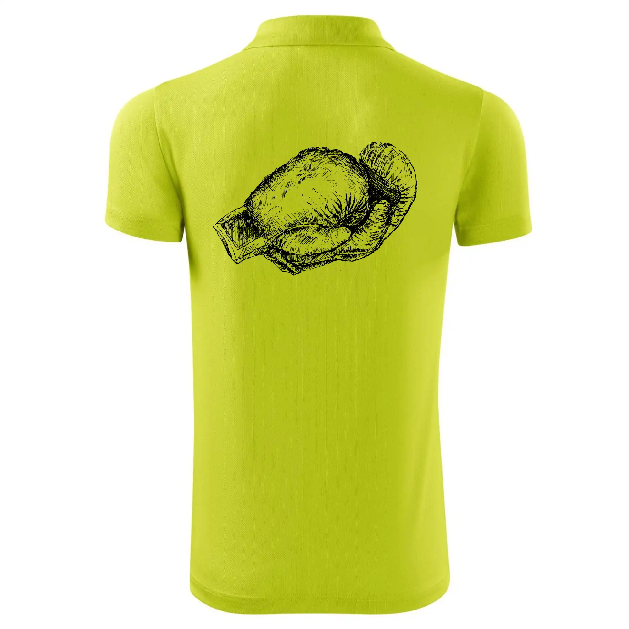 Rukavice kreslené na šířku