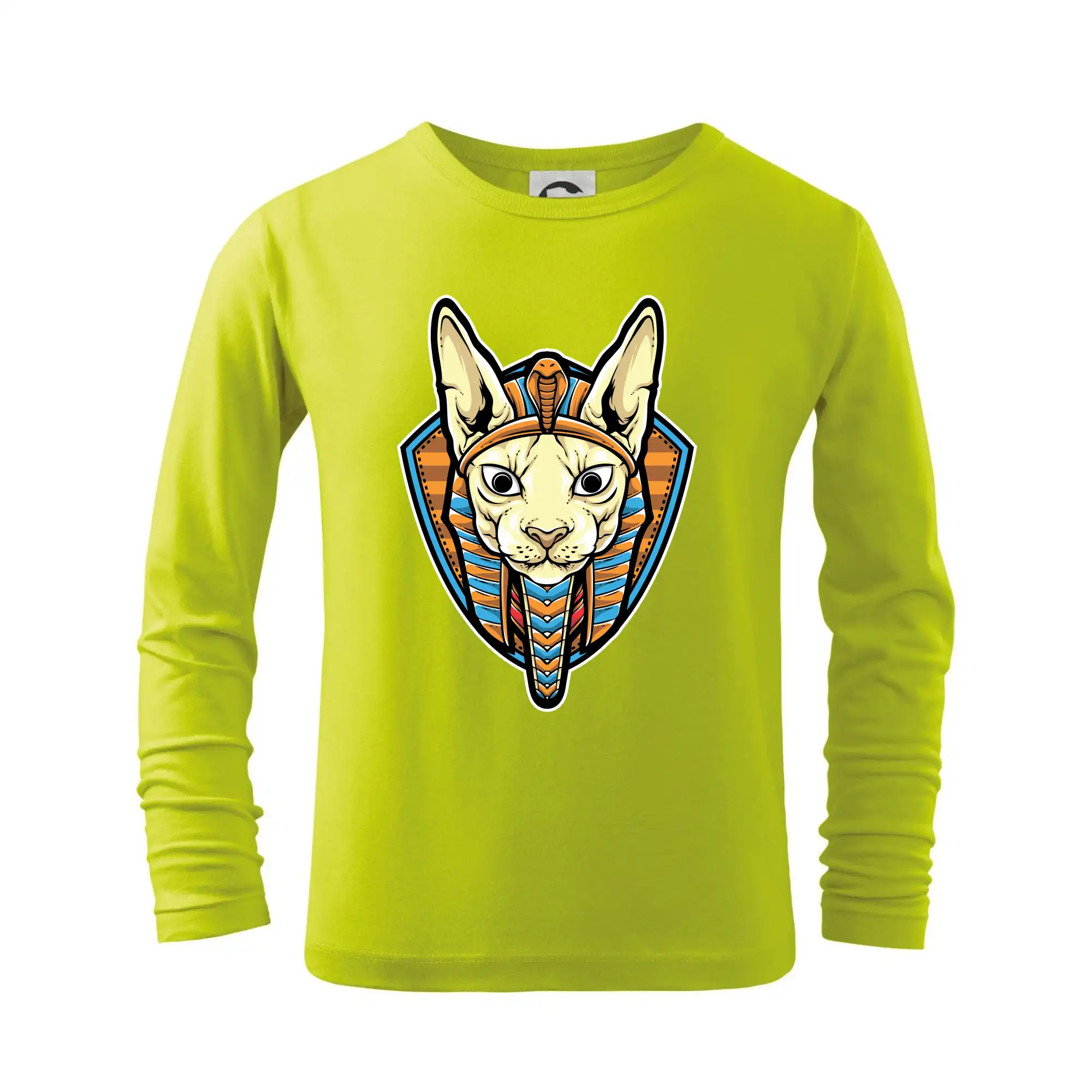 Vtipná tričká s mačkou - Egyptská mačka - Tričko detské Long Sleeve