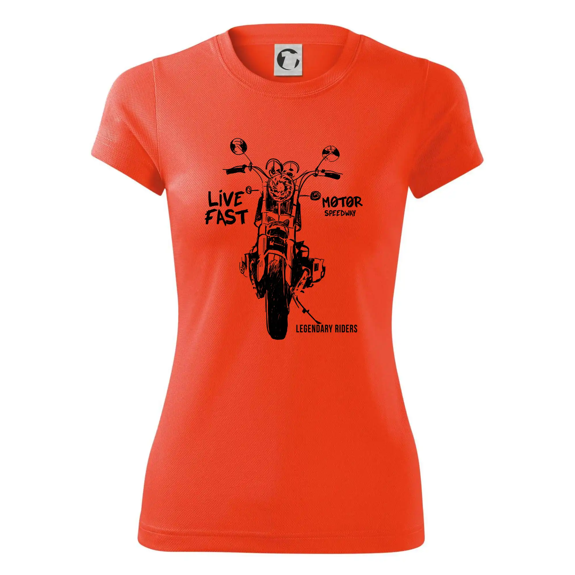 Motorka kresba live fast