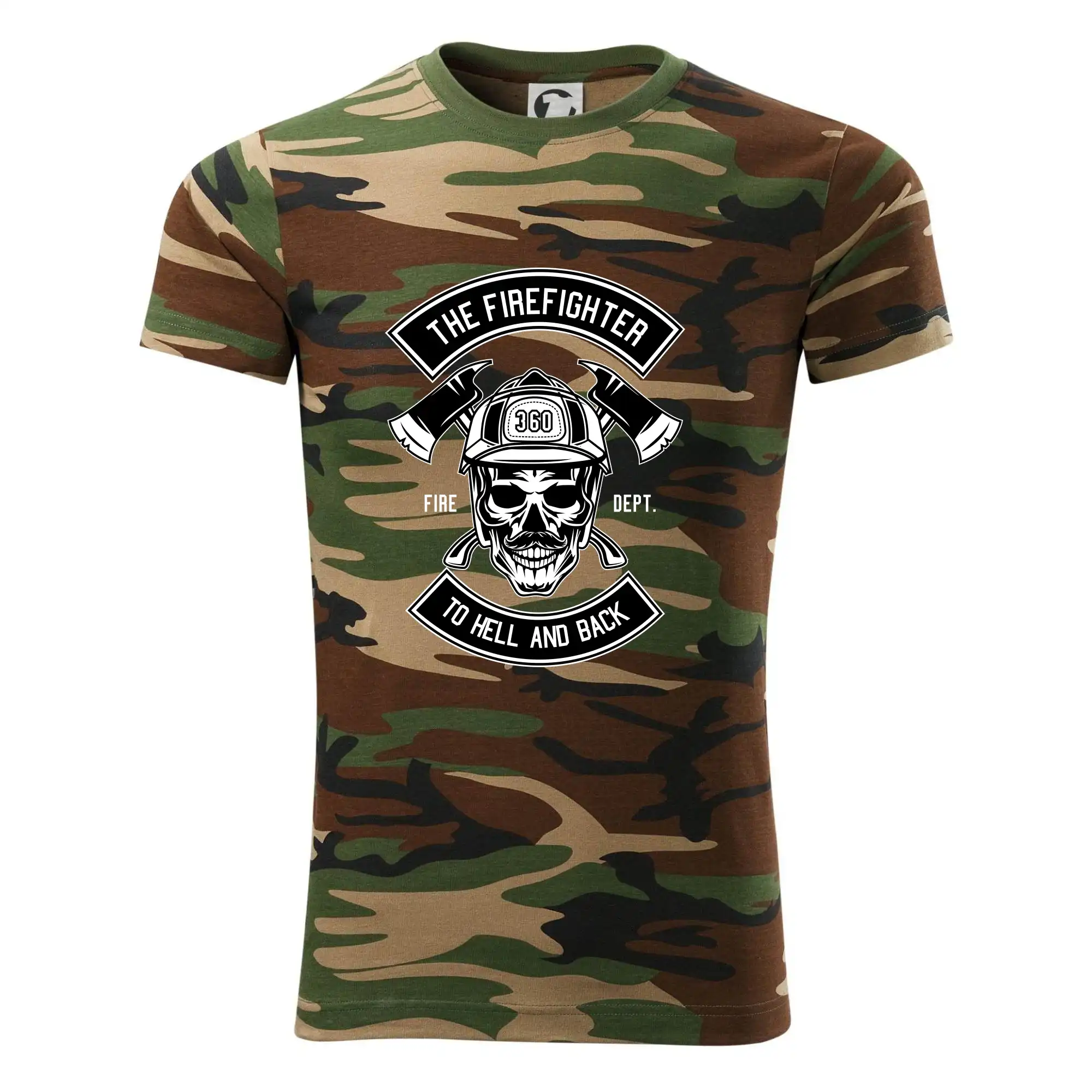 Lebka hasič do pekla a zpátky