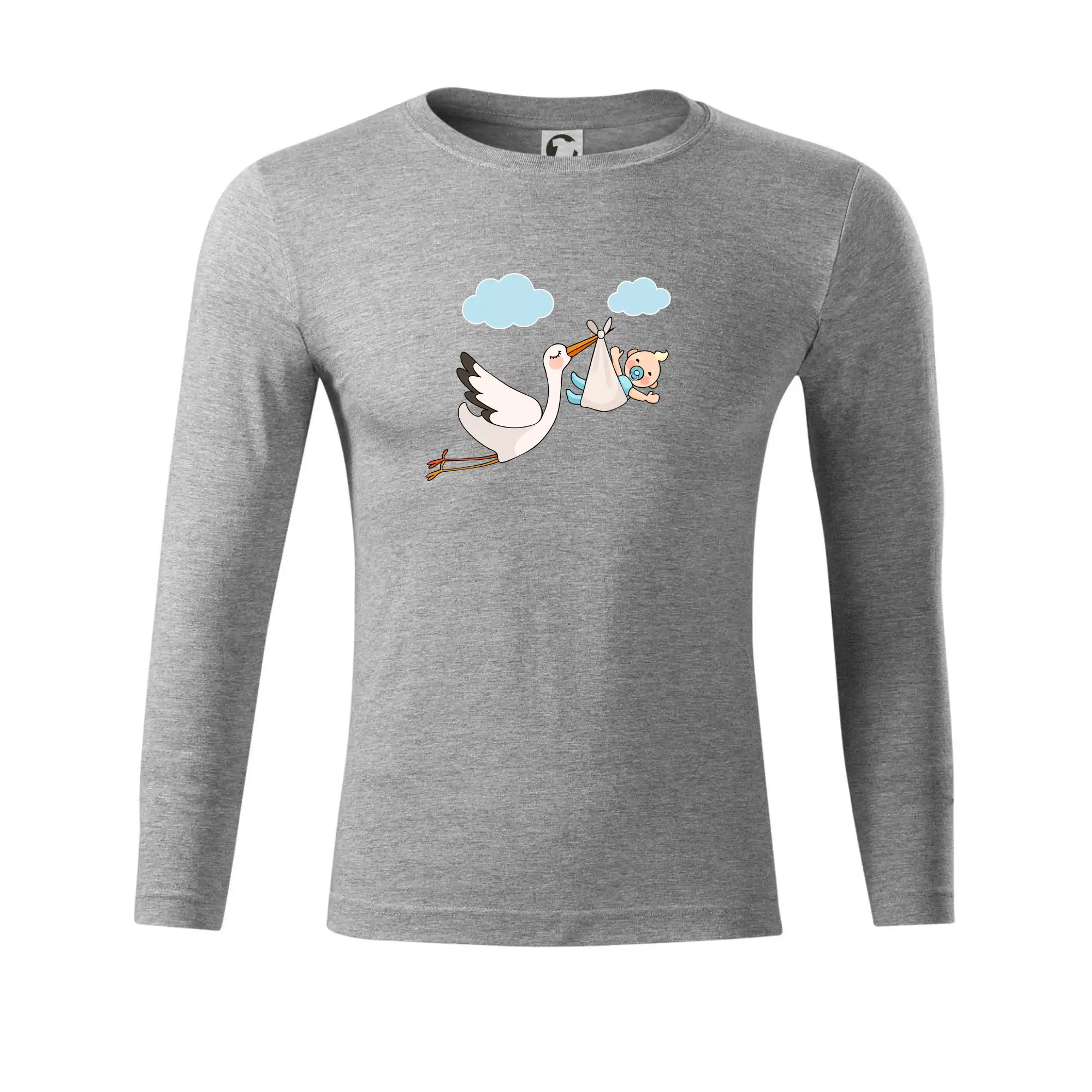 Čáp čekáme miminko - kluk