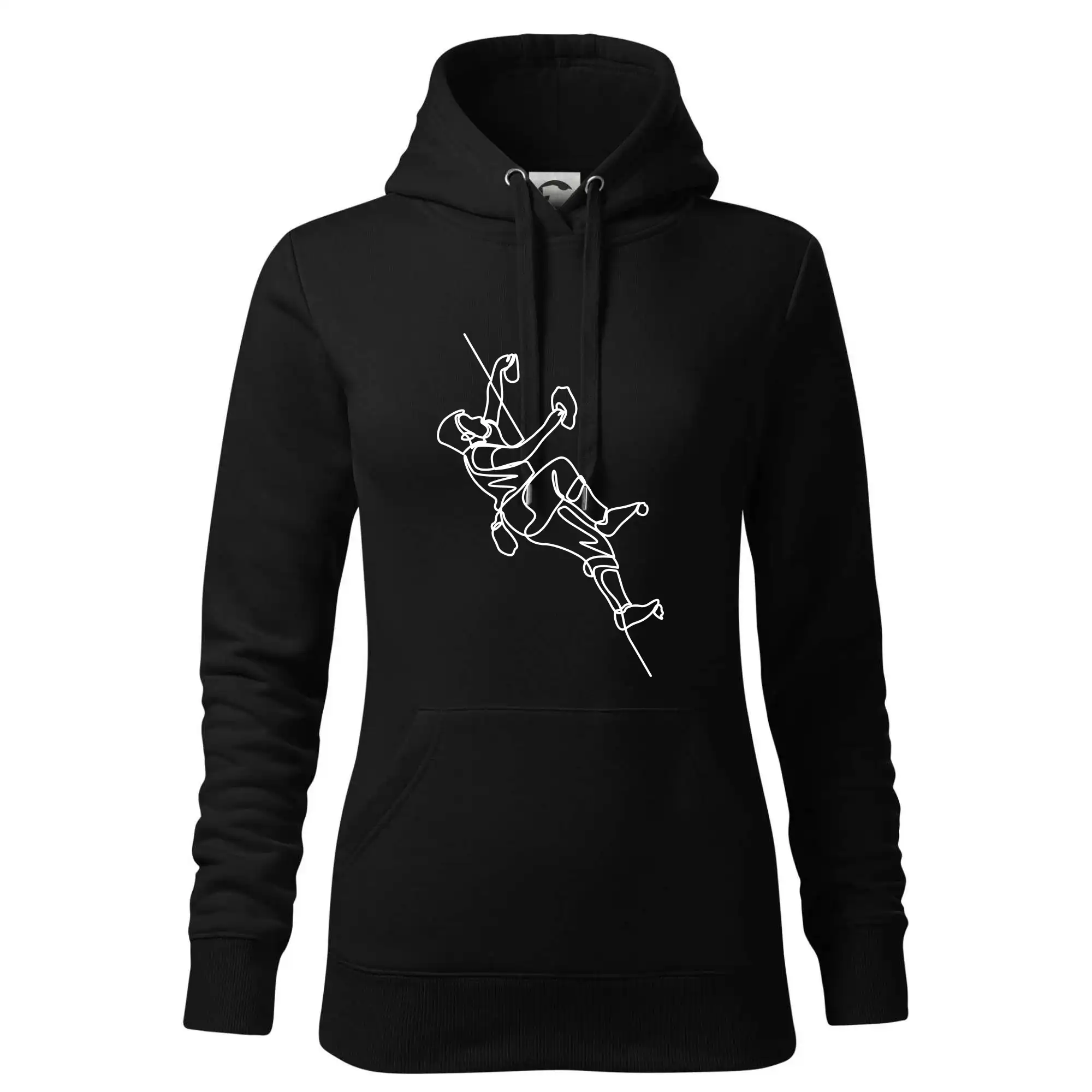 Lezecká stěna jedním tahem