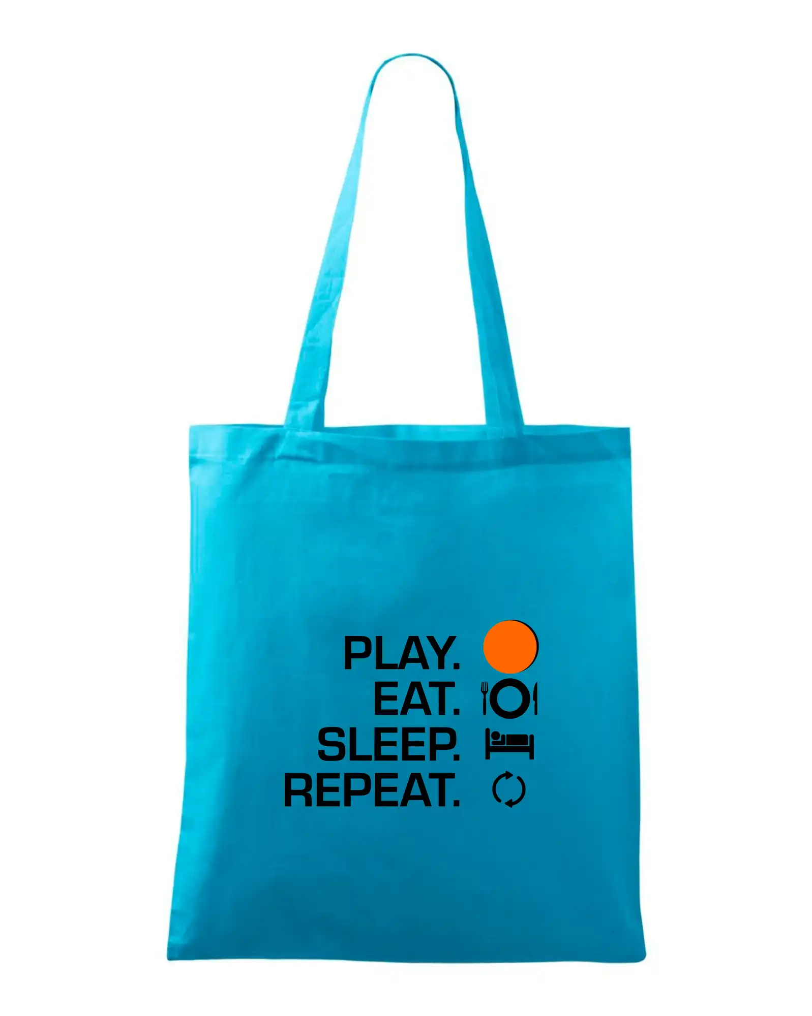 Ostatné športy - Hokejbal - Play eat sleep repeat - Taška bavlnená