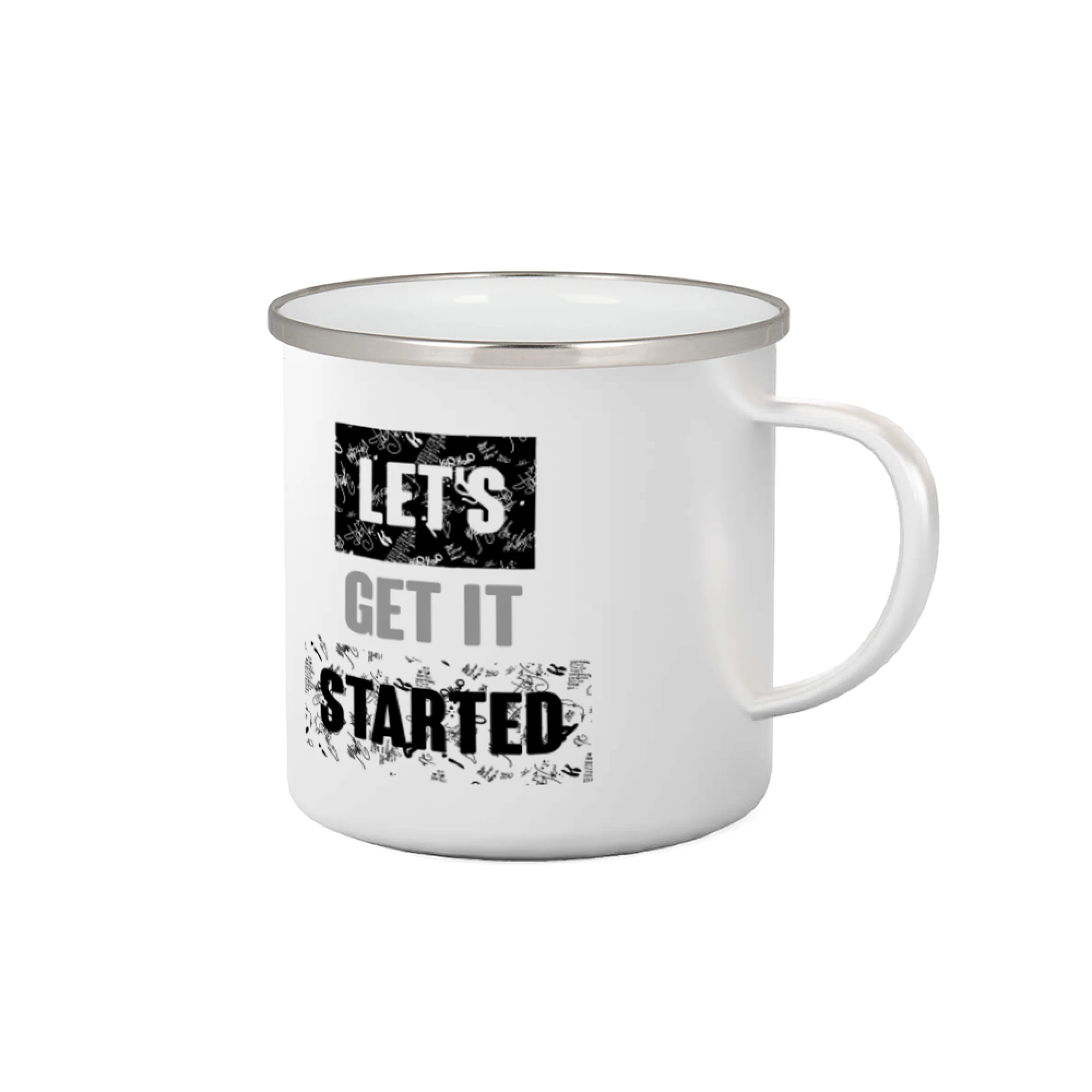 Ostatné nápisy - Lets get it started - Plecháčik