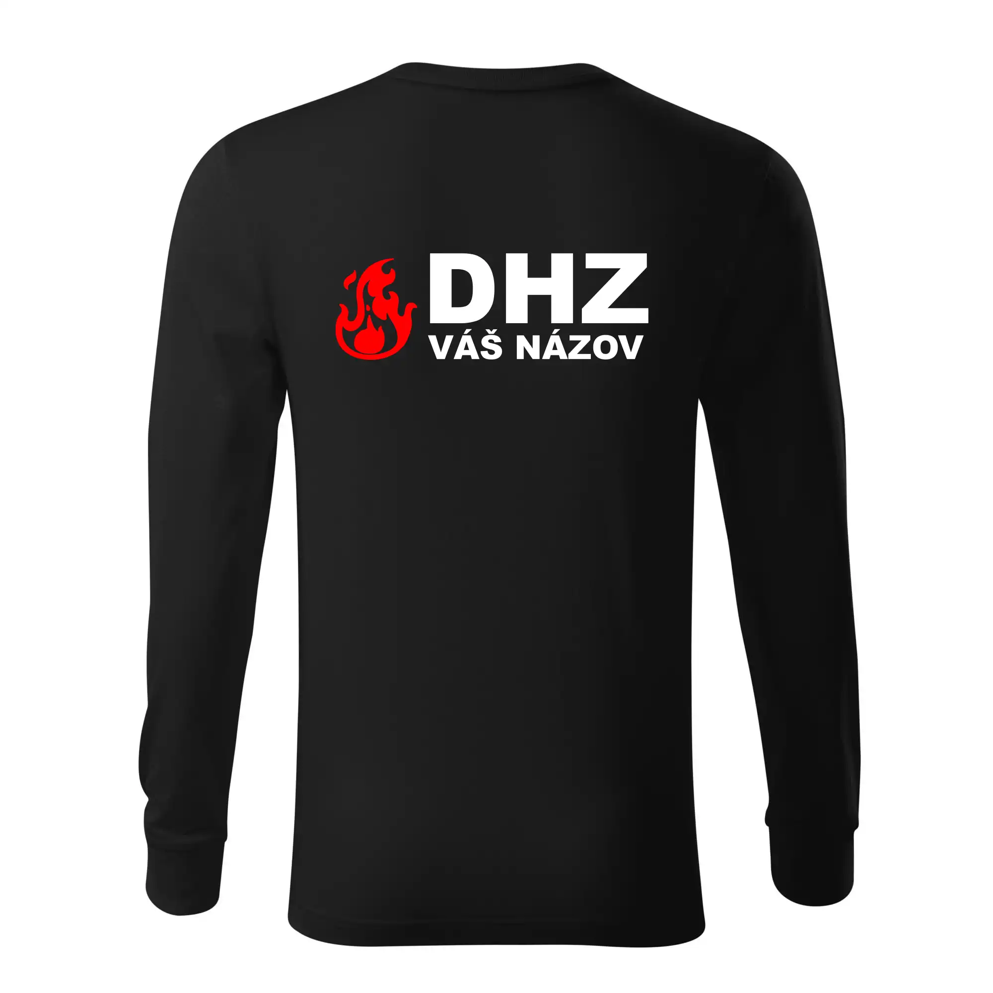 DHZ (oheň, firesport, názov sboru - vlastný nápis)