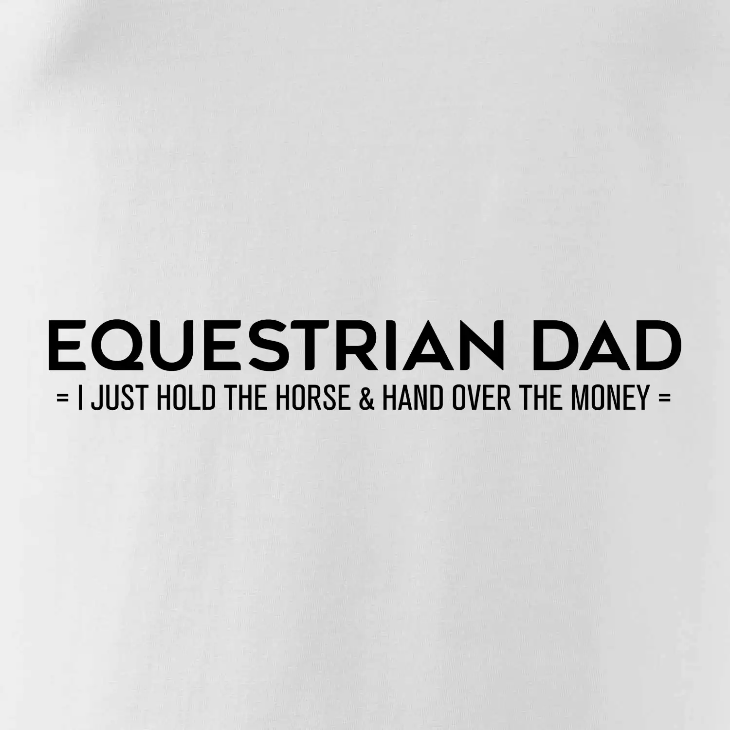 Equestrian dad