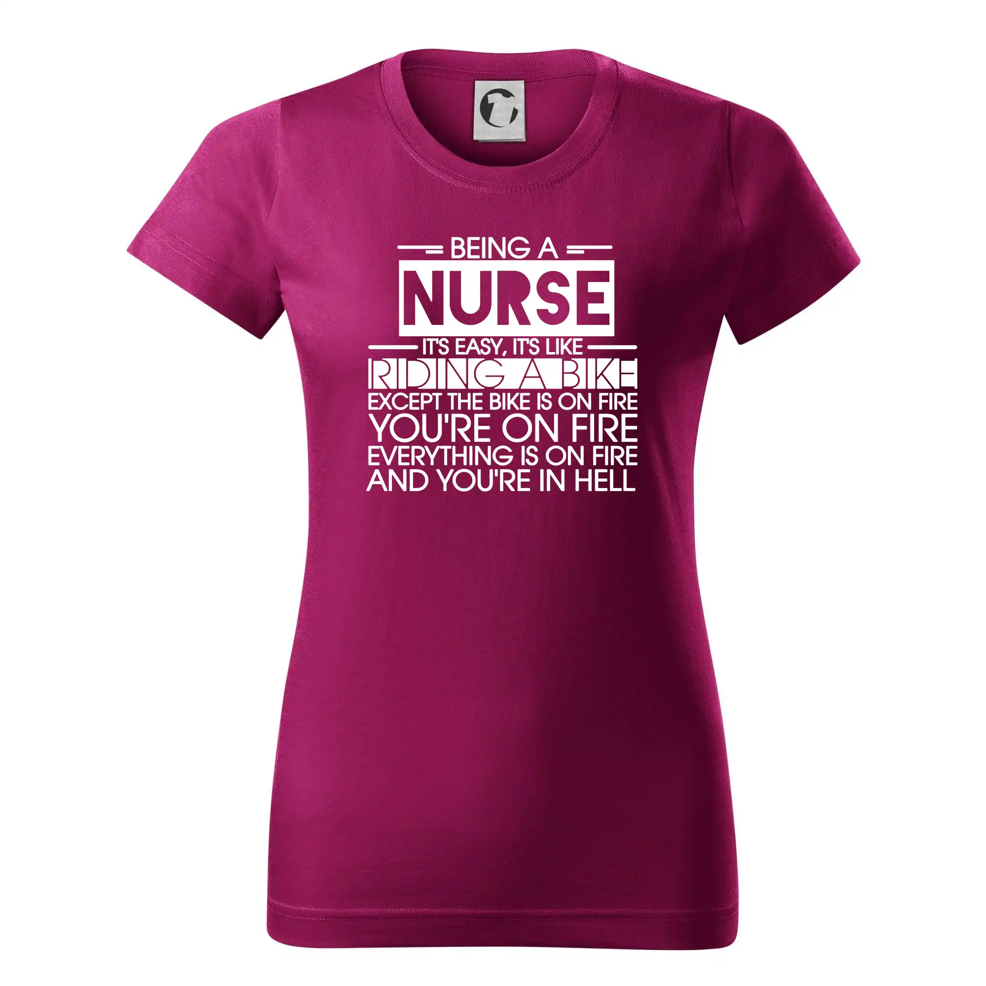 Being a nurse - bike