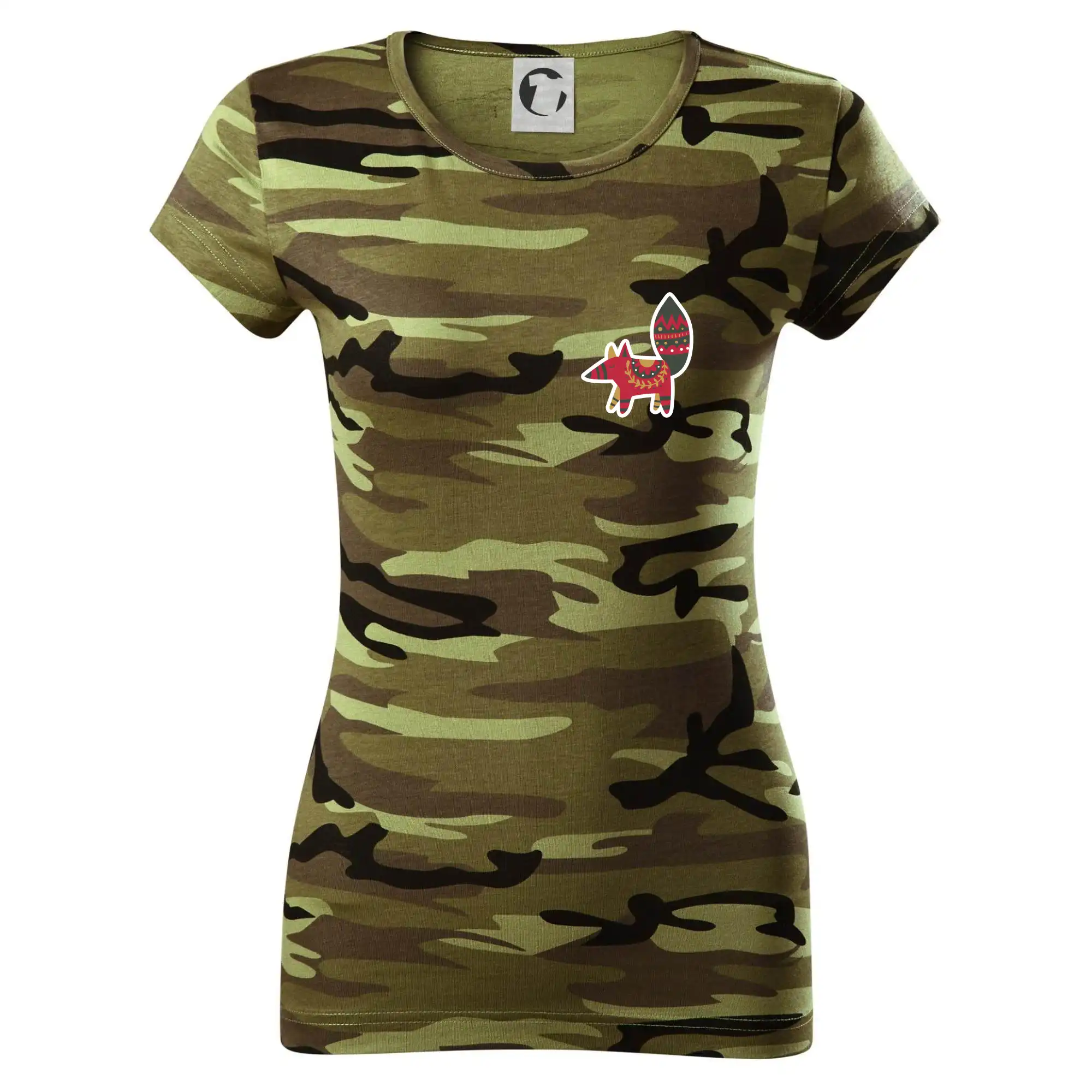 Folklor na prsu liška