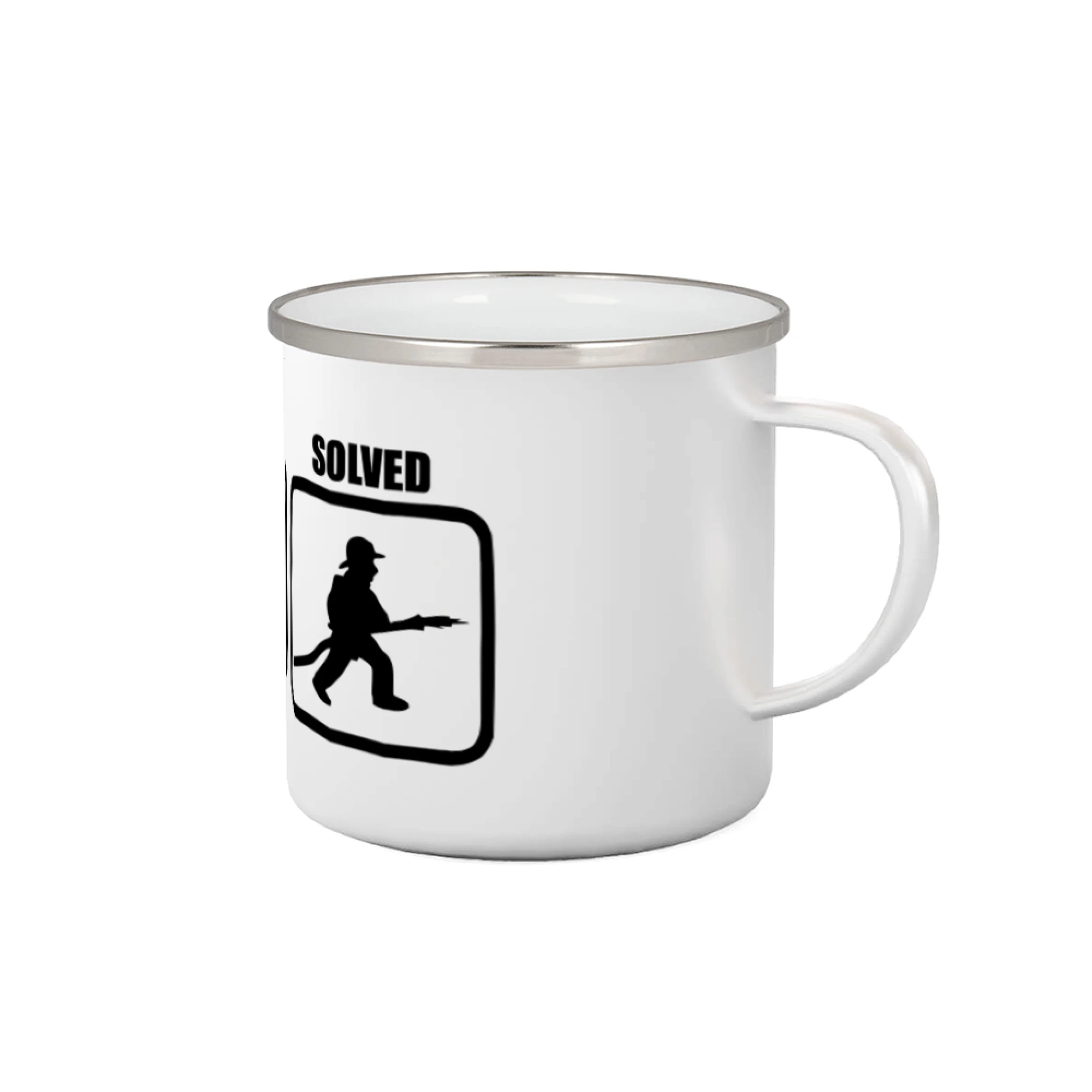 Tričká Problem Solved - Problém hasič - Plecháčik