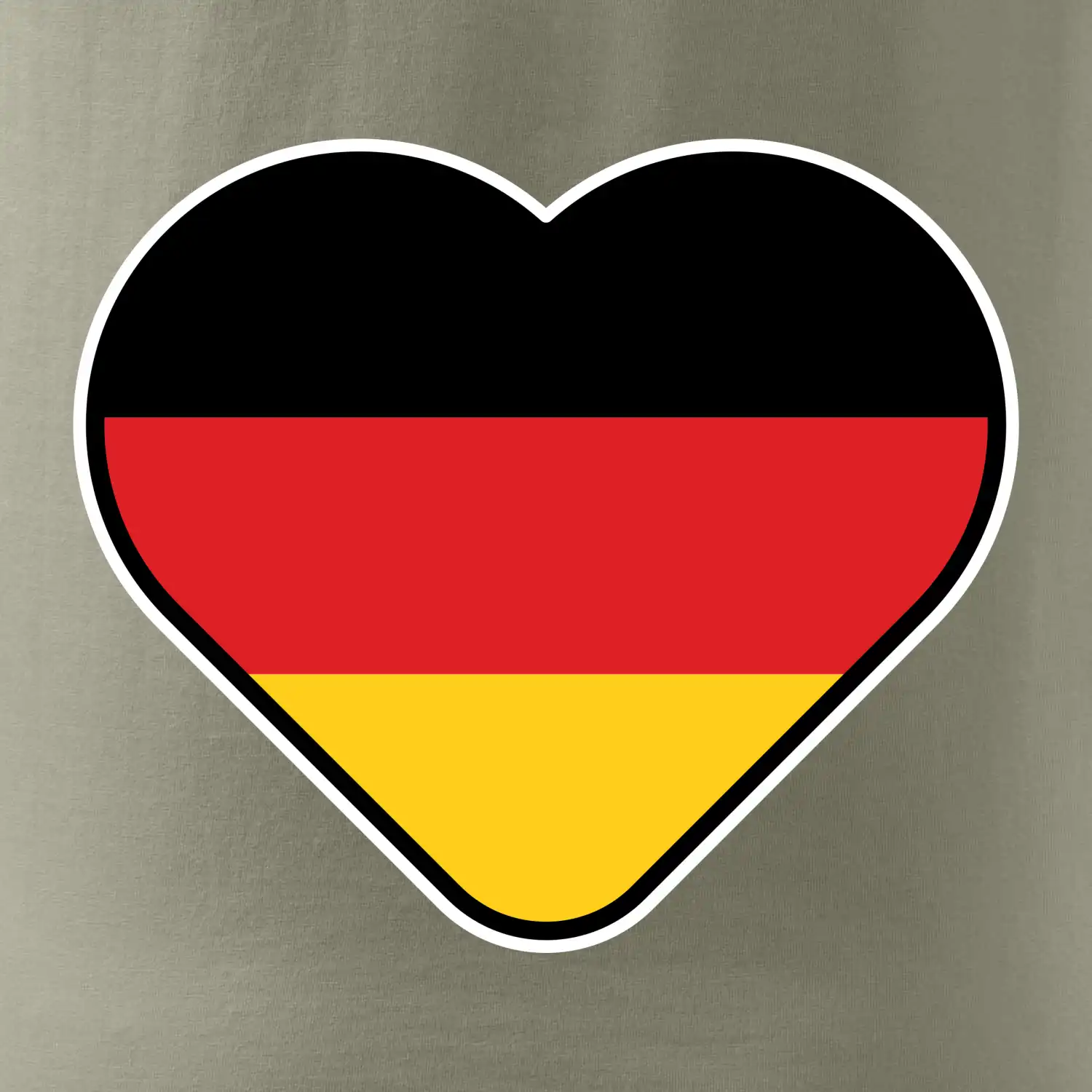 Germany love velké - Německá vlajka