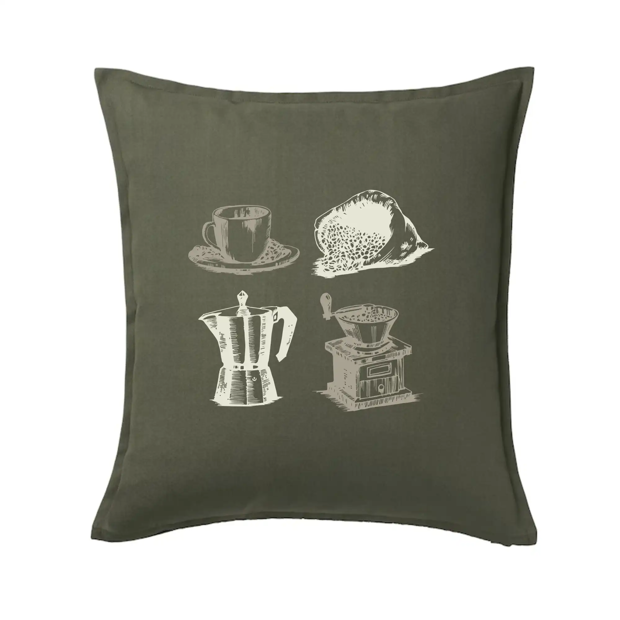 Mops na tričku - Starpugs coffee - Vankúš 50x50