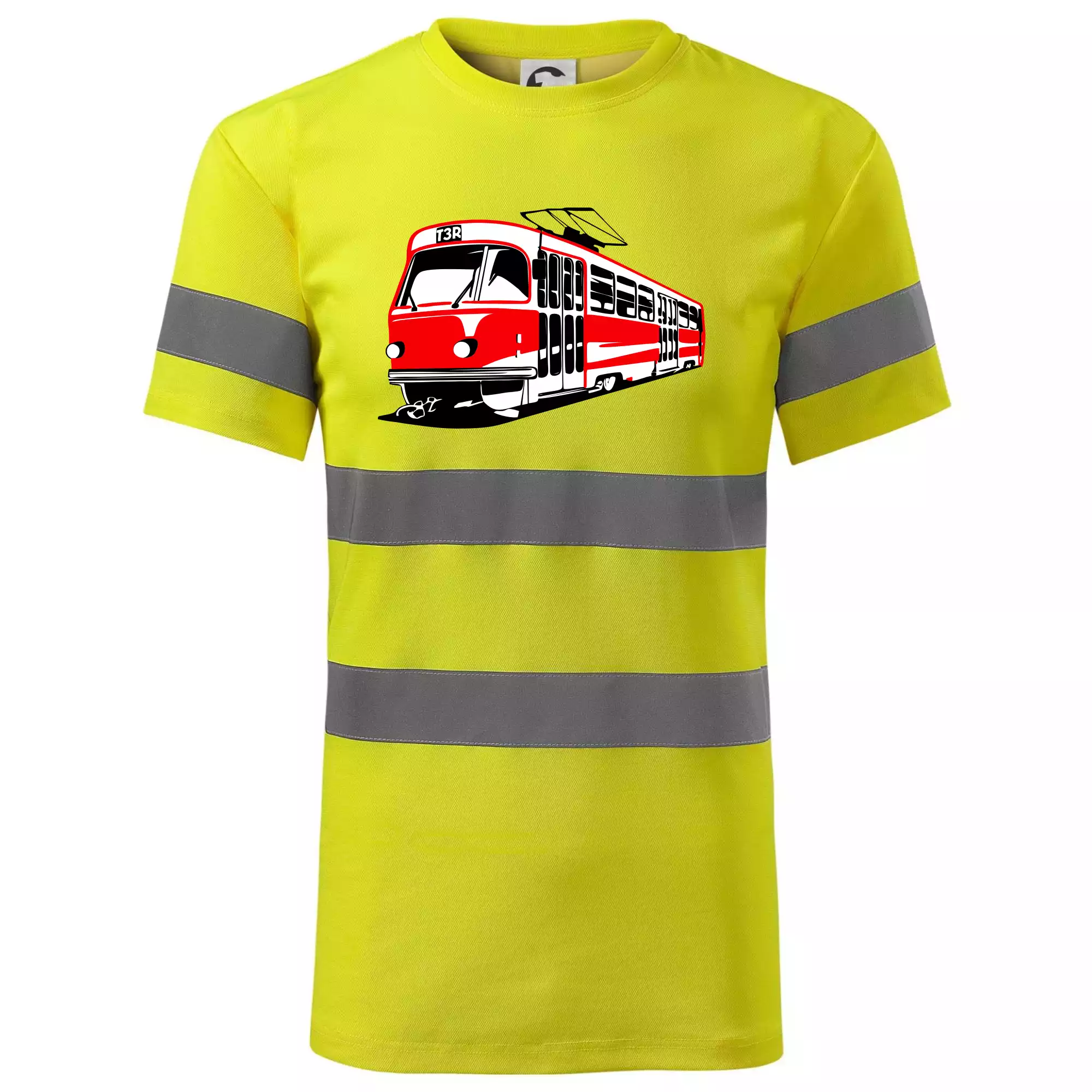 Tramvaj T3R barevná