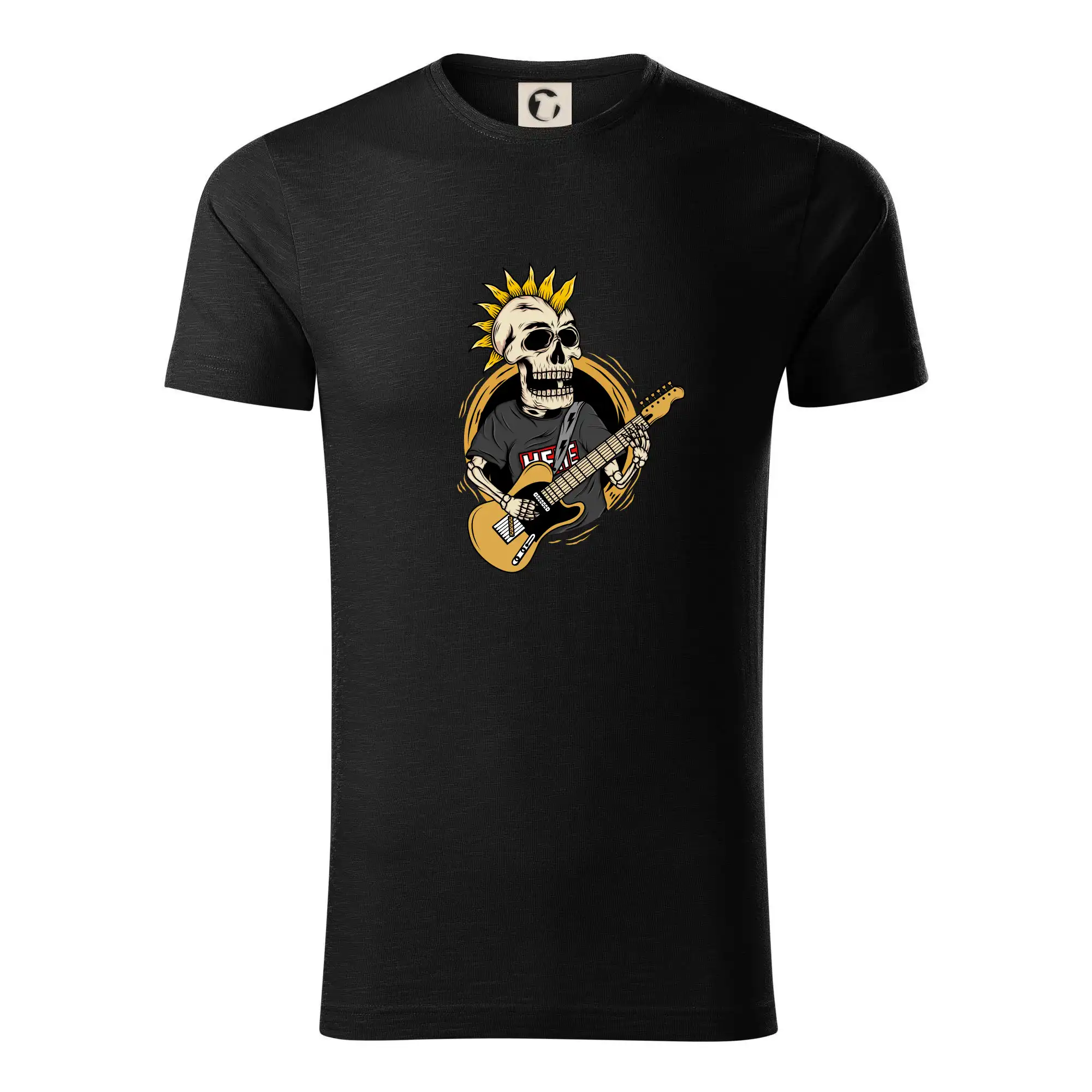 Punk rock gitarista - Tričko z organickej bavlny