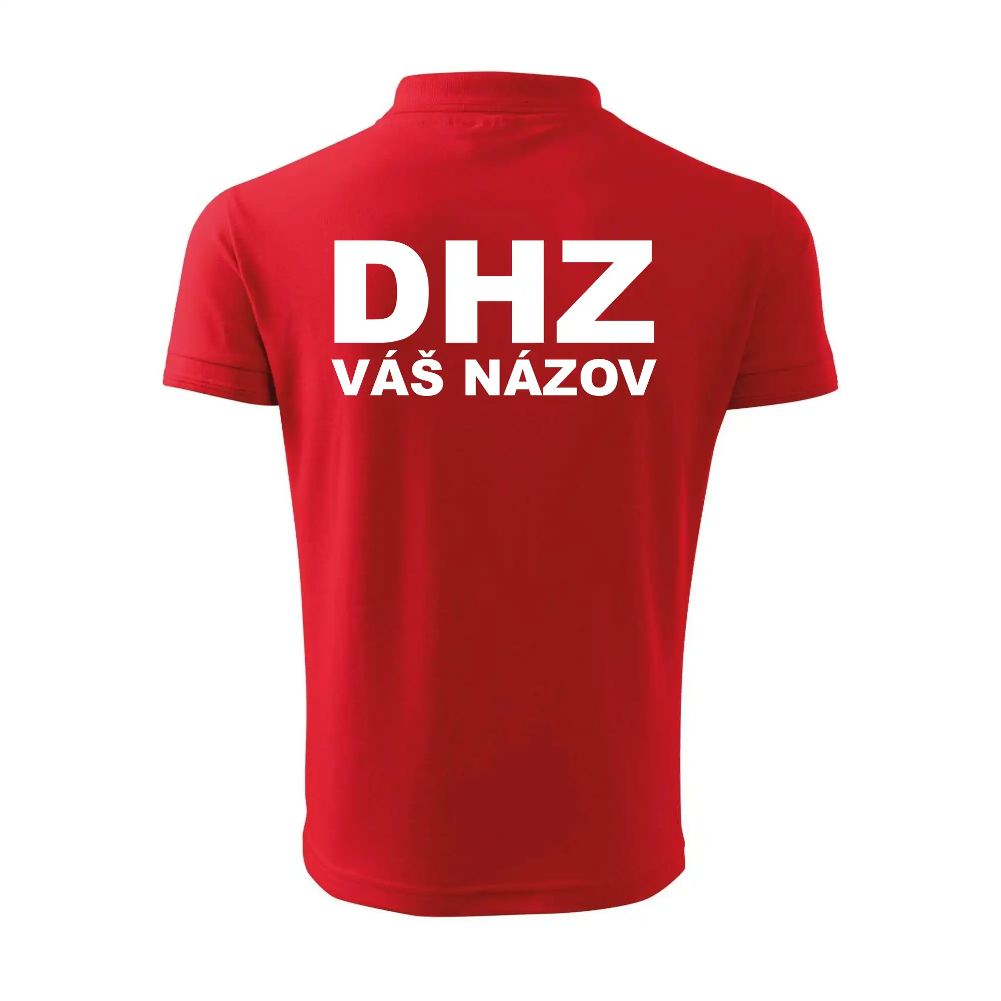 DHZ nápis (názov zboru - vlastný nápis)