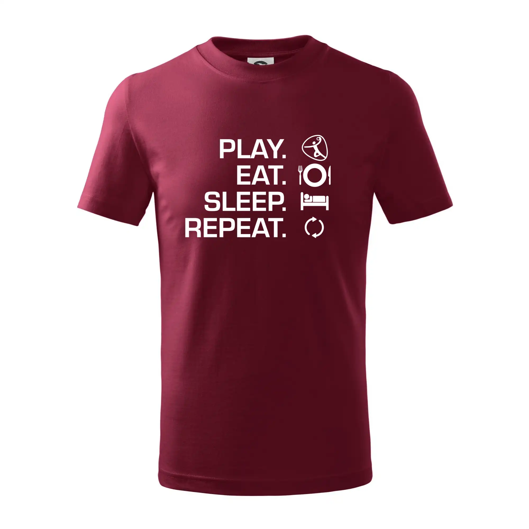 Tričká na hádzanú - Play Eat Sleep Repeat hádzaná - Tričko detské bavlnené