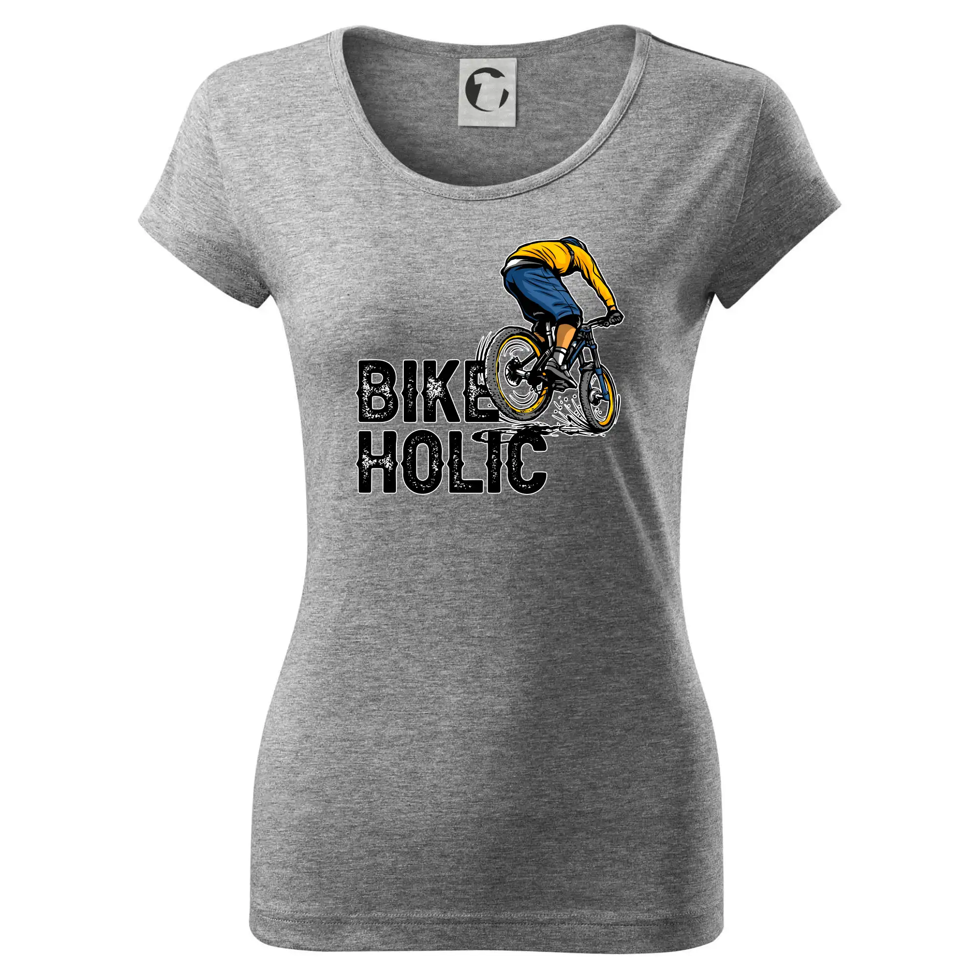 Tričko ako darček pre cyklistu - BikeHolic - Dámske tričko Pure