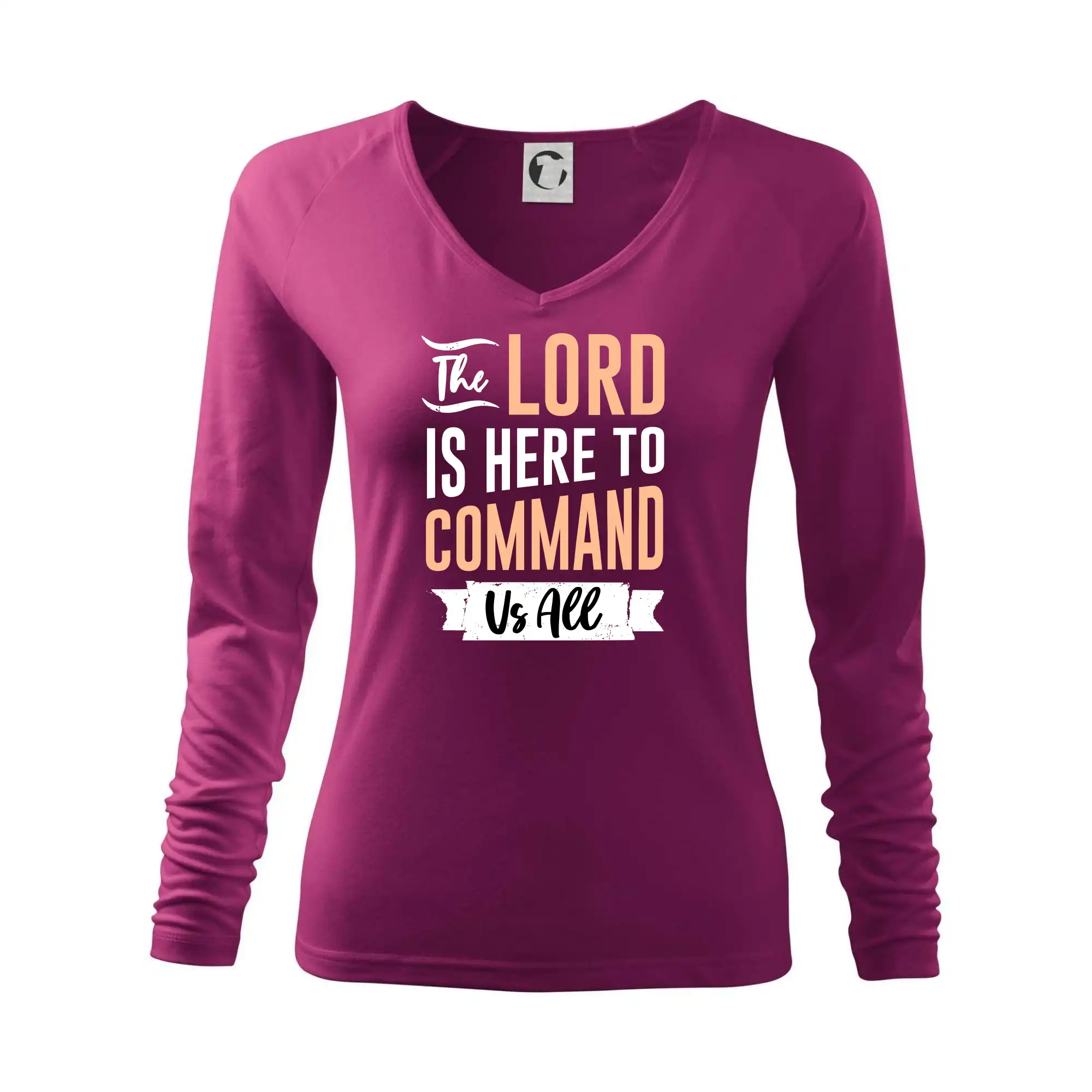 The lord is here to command us all - Tričko dámske Elegance