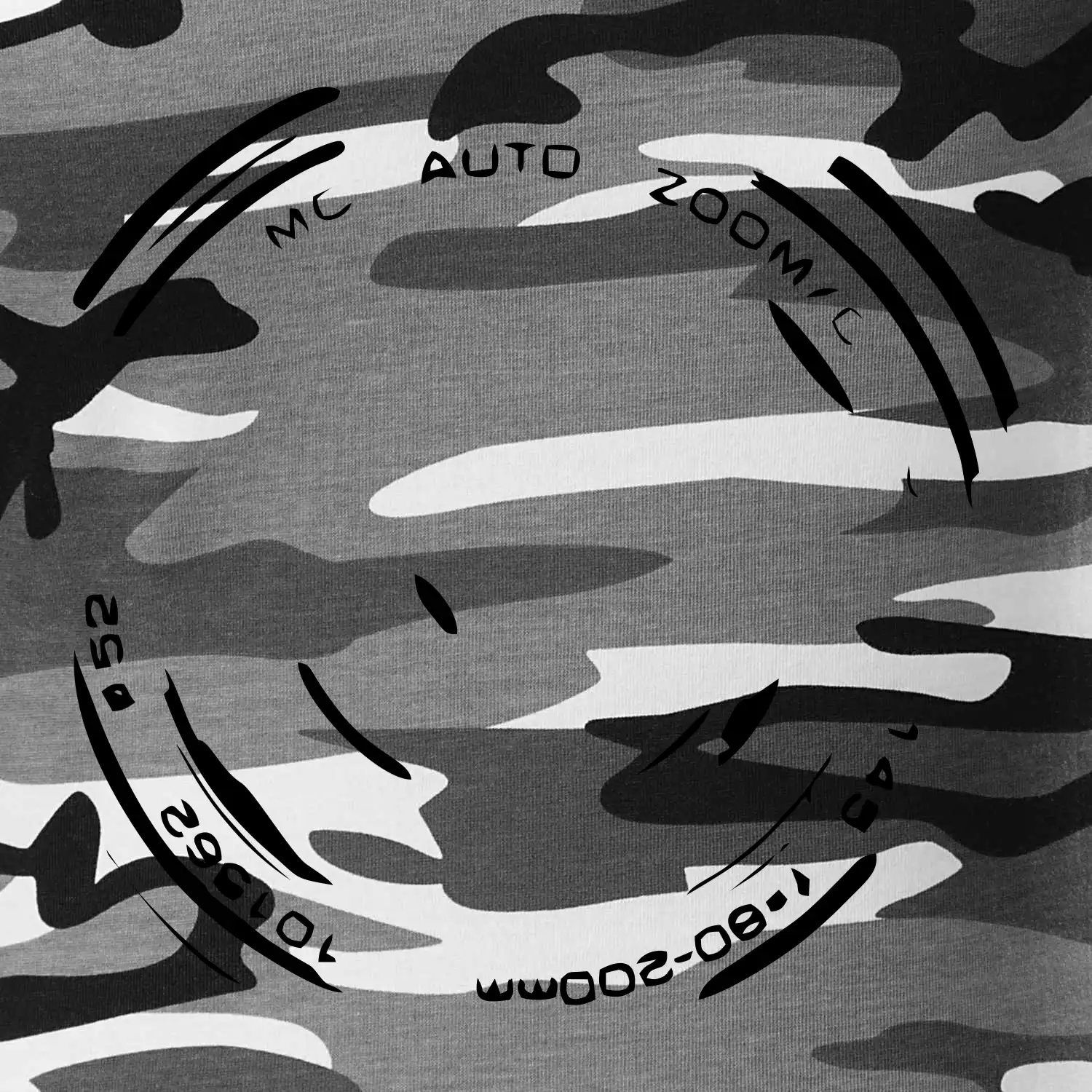 Foto objektiv obtisk